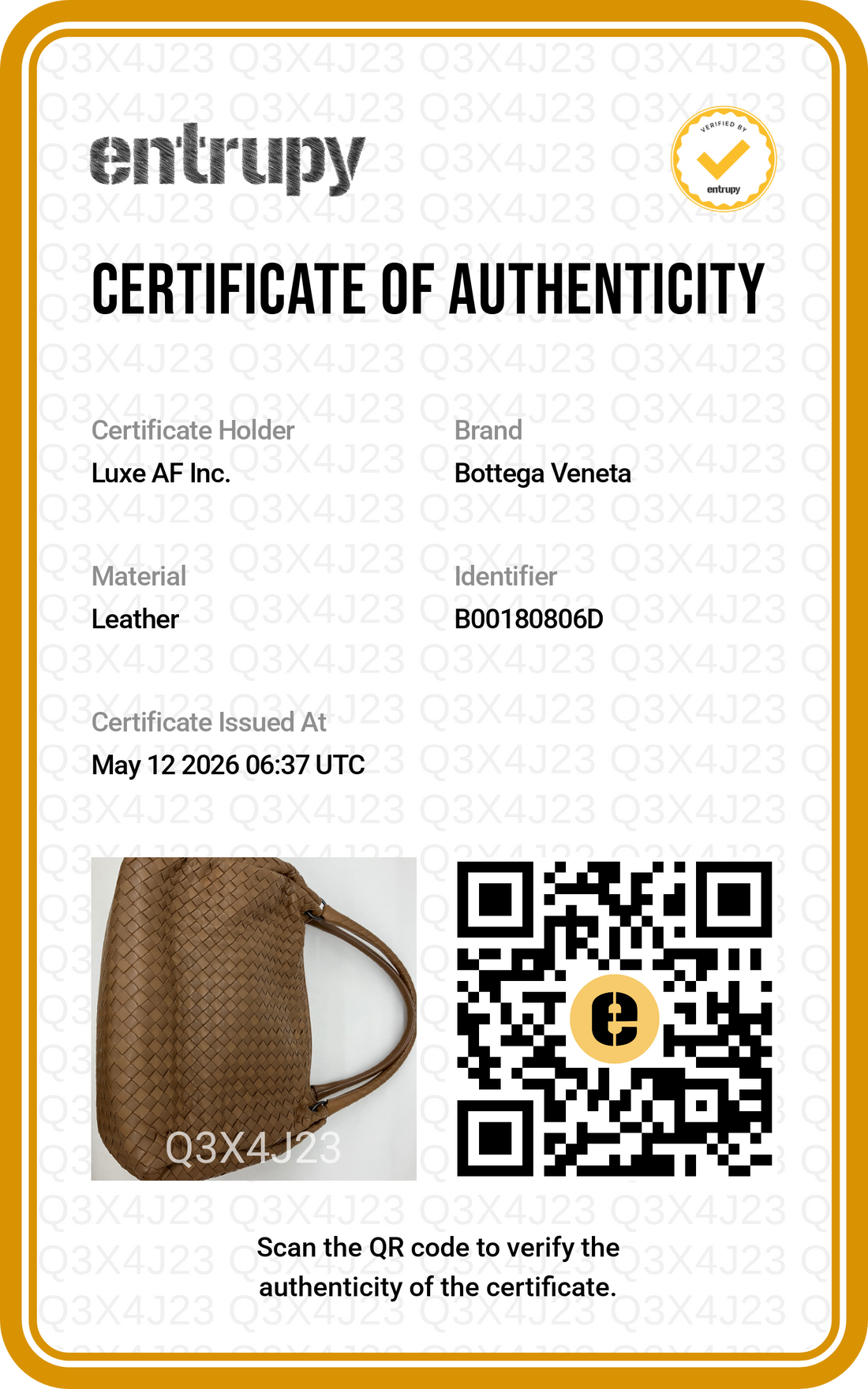 Bottega Veneta Intrecciato Brown Nappa Leather Hobo Bag BV129