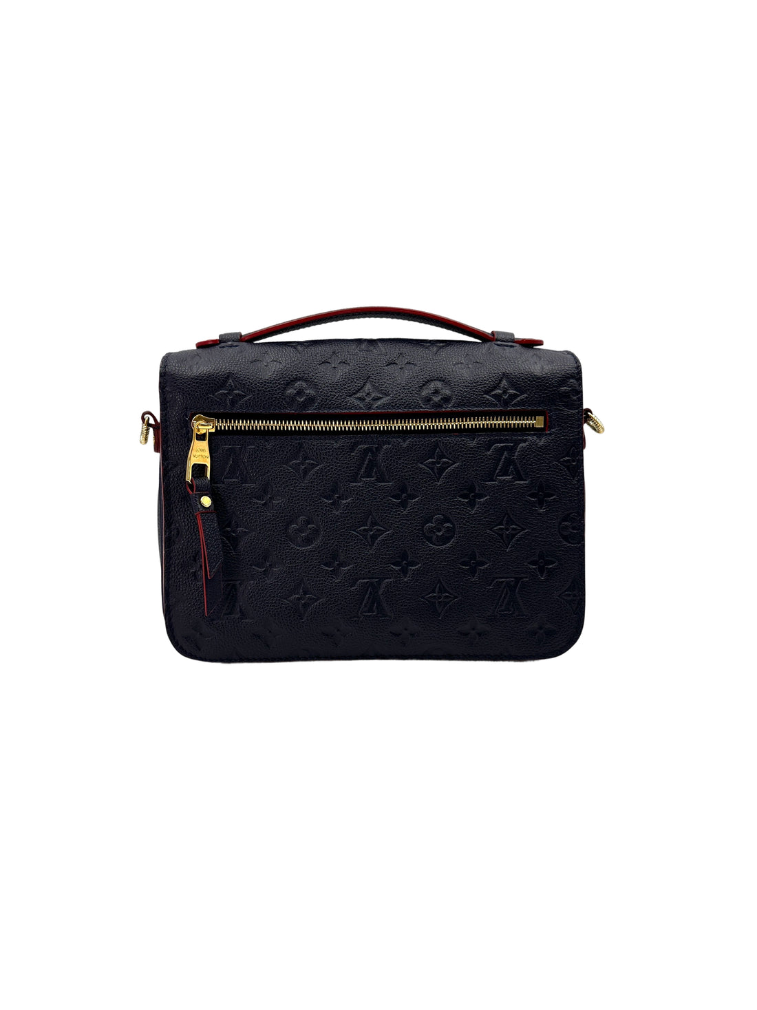 Louis Vuitton Navy Monogram Empreinte Leather Pochette Metis LV2651