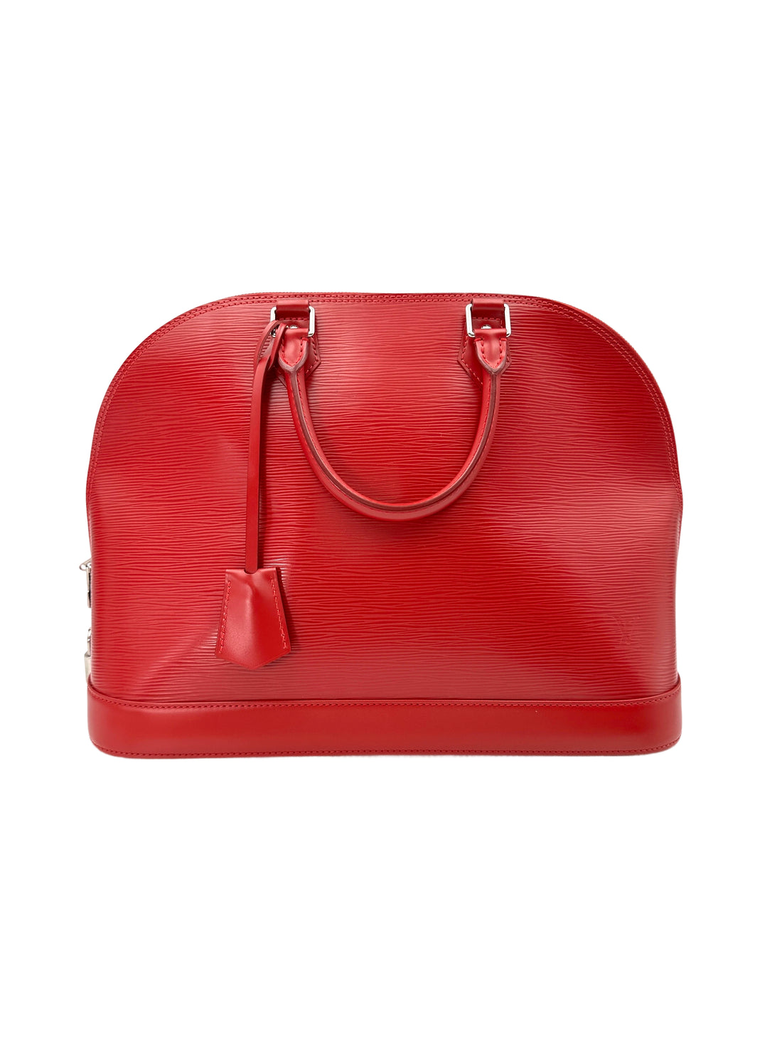 Louis Vuitton Alma Red Epi Leather Handle Bag LV2652