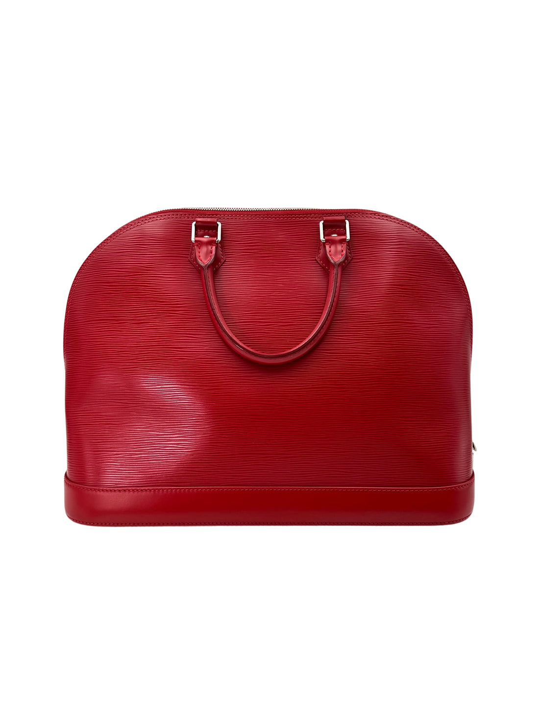 Louis Vuitton Alma Red Epi Leather Handle Bag LV2652