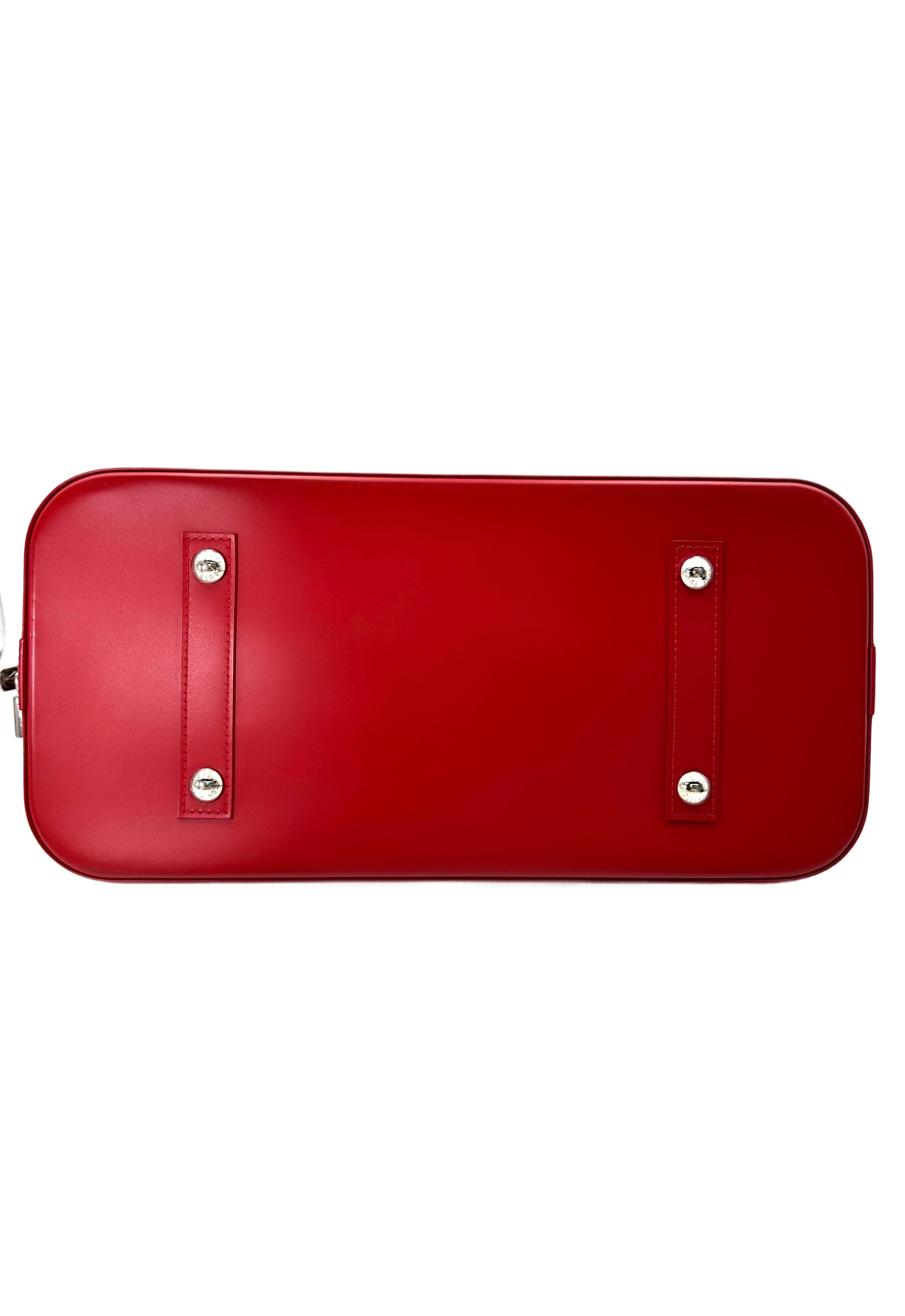 Louis Vuitton Alma Red Epi Leather Handle Bag LV2652