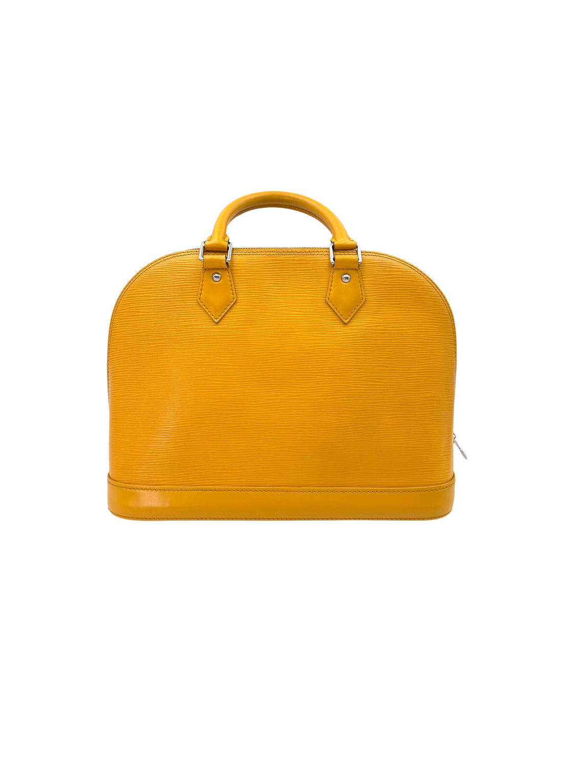 Louis Vuitton Alma Yellow Epi Leather Handle Bag LV2657