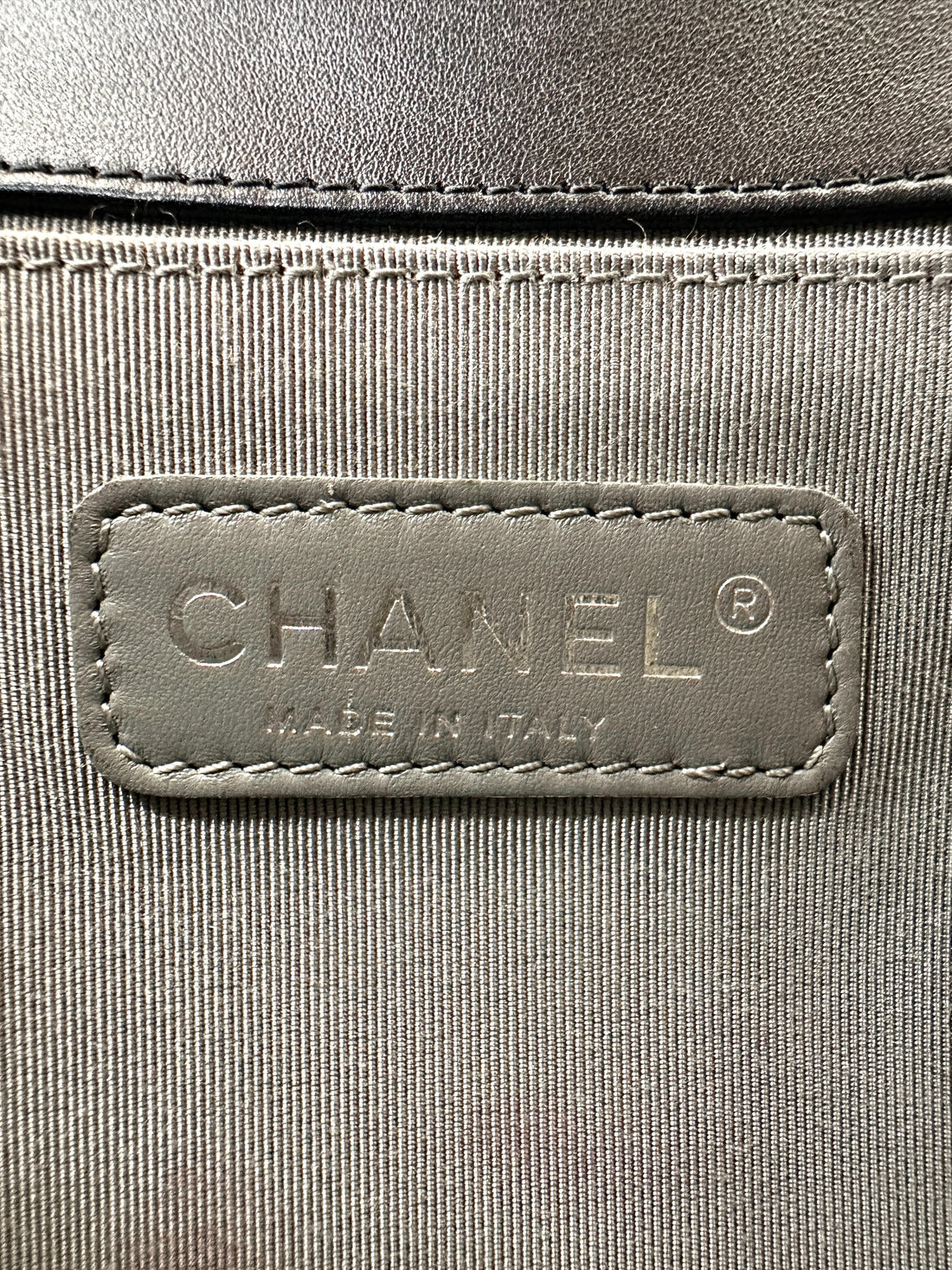 Chanel LeBoy Black Quilted Lambskin Medium Size Flap Bag With Silver Buckle(20***45) CC1904