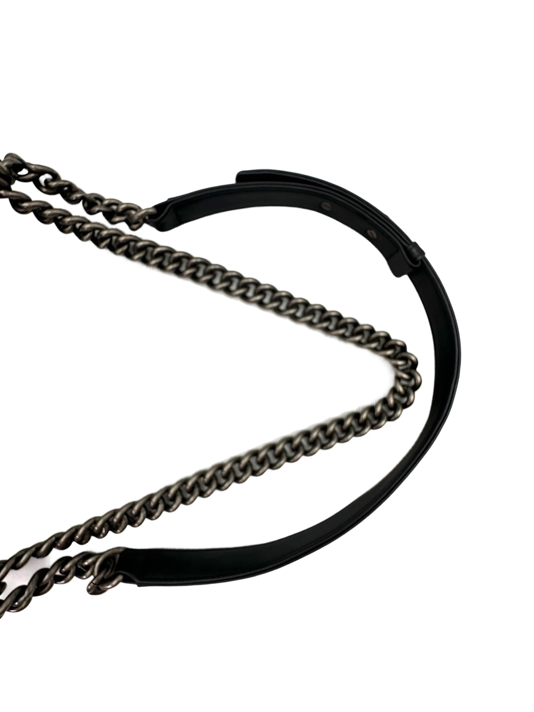 Chanel LeBoy Black Quilted Lambskin Medium Size Flap Bag With Silver Buckle(20***45) CC1904