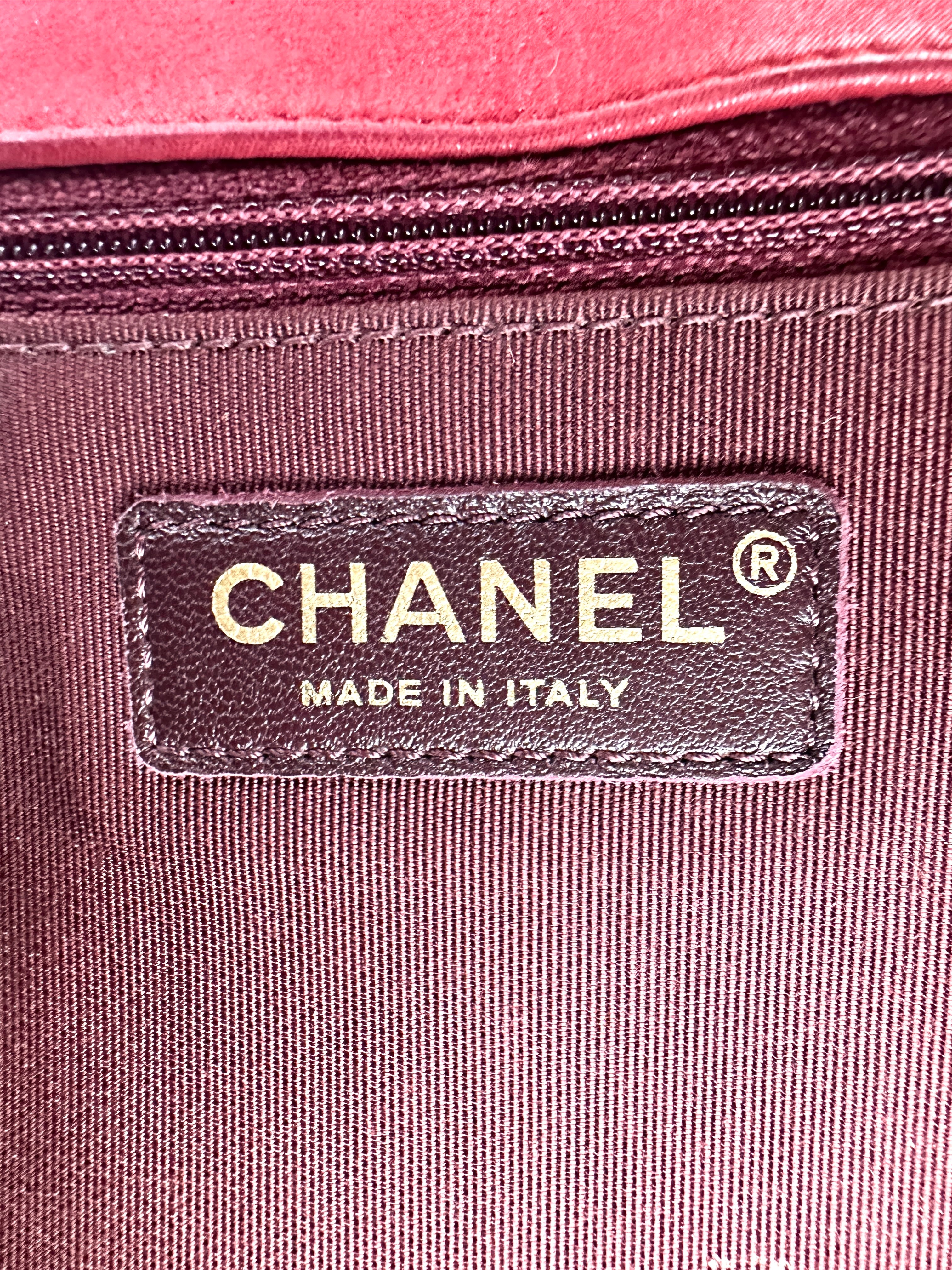 Chanel Classic Flap Red Quilted Leather Shoulder Bag With Gold Buckle(21***53) CC1905