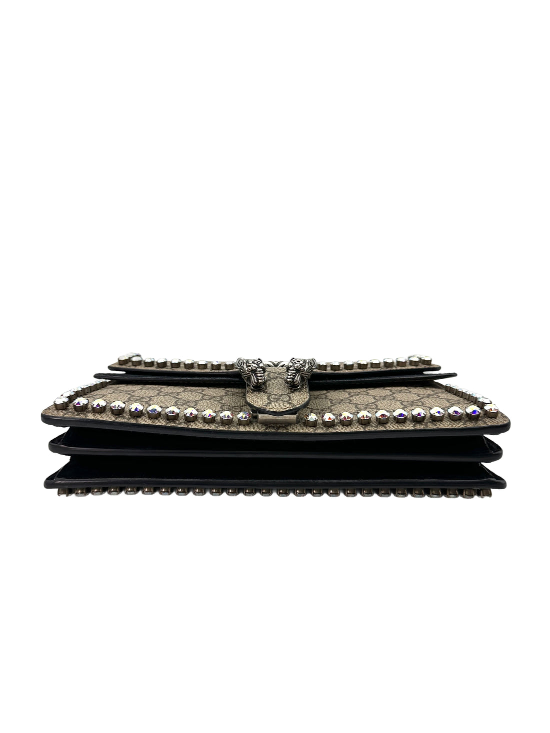 Gucci Dionysus GG Supreme Crystal Canvas Shoulder Bag GG933