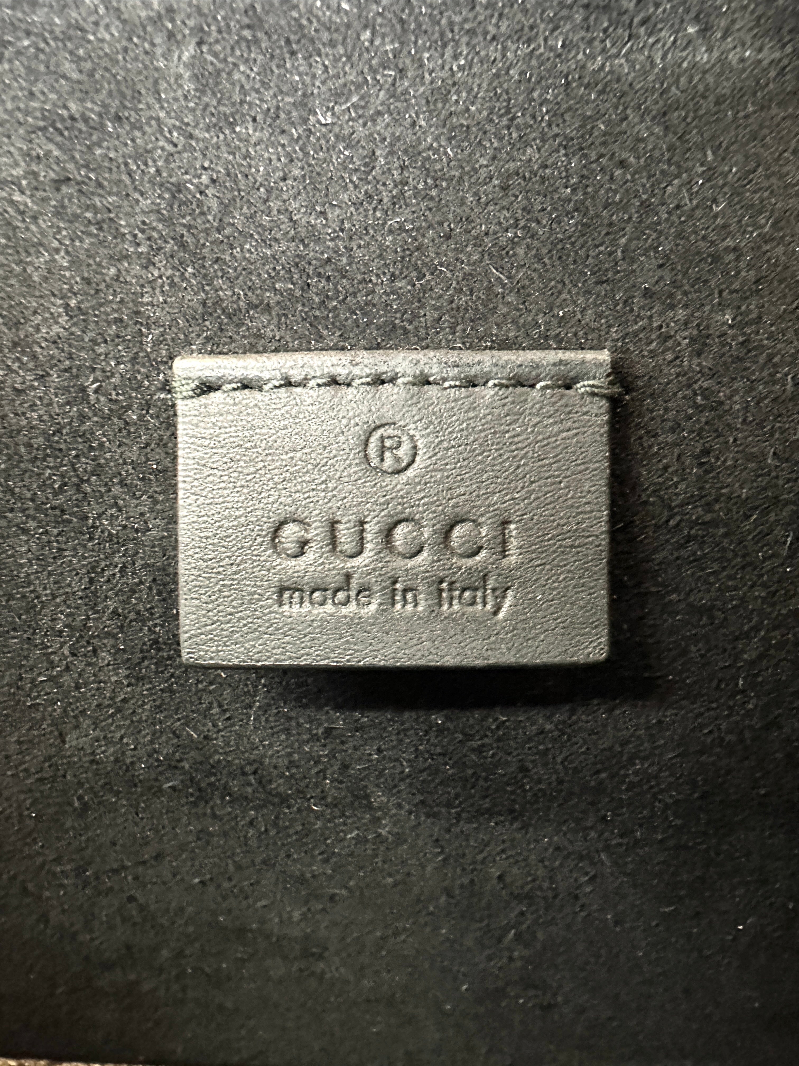 Gucci Dionysus GG Supreme Crystal Canvas Shoulder Bag GG933