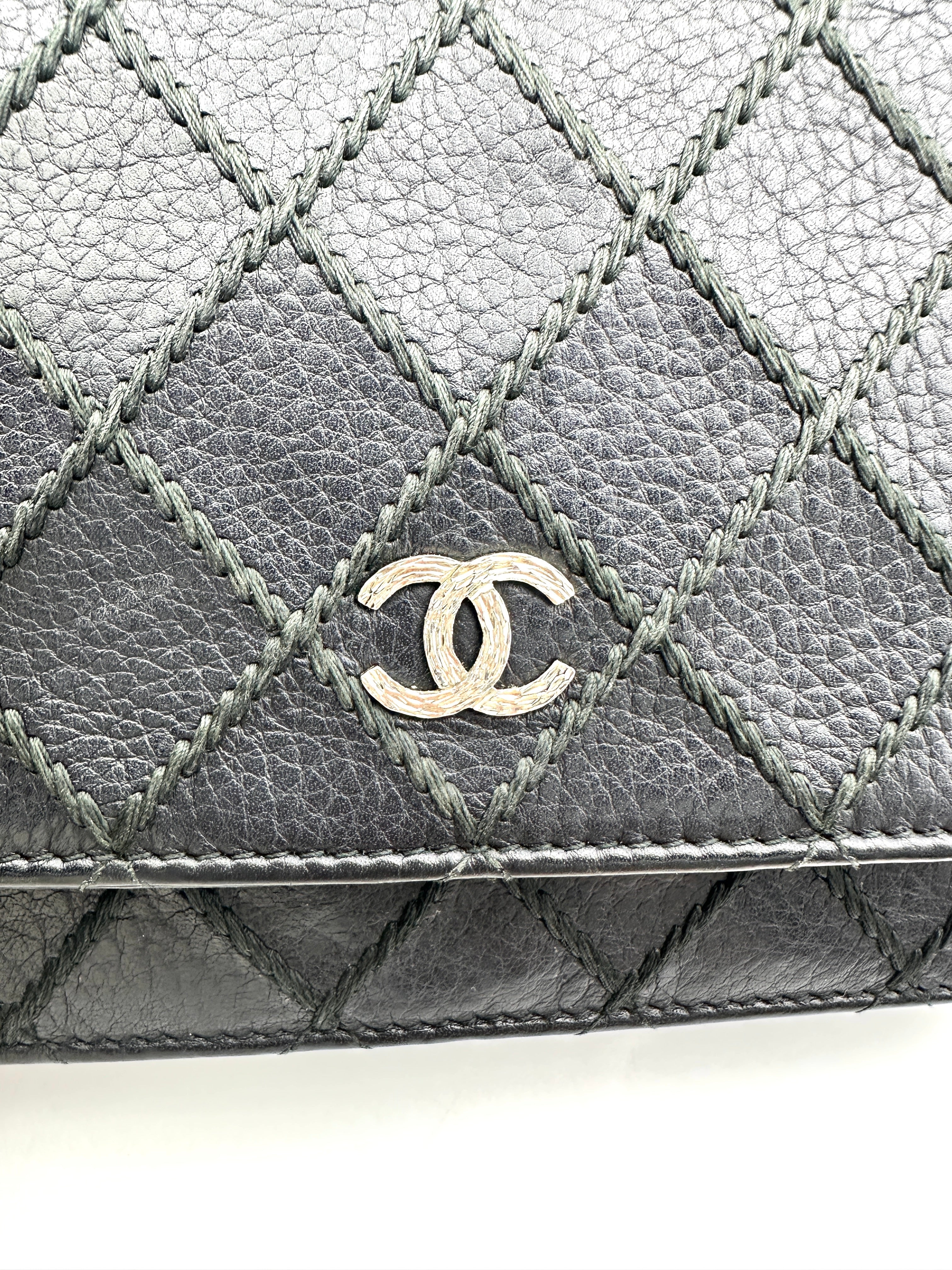 Chanel Black Quilted Leather Wallet On Chain(19***16) CC1907