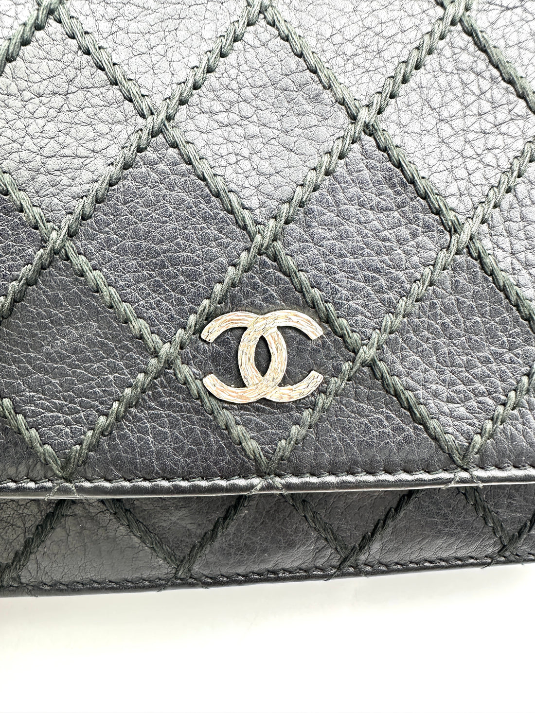 Chanel Black Quilted Leather Wallet On Chain(19***16) CC1907