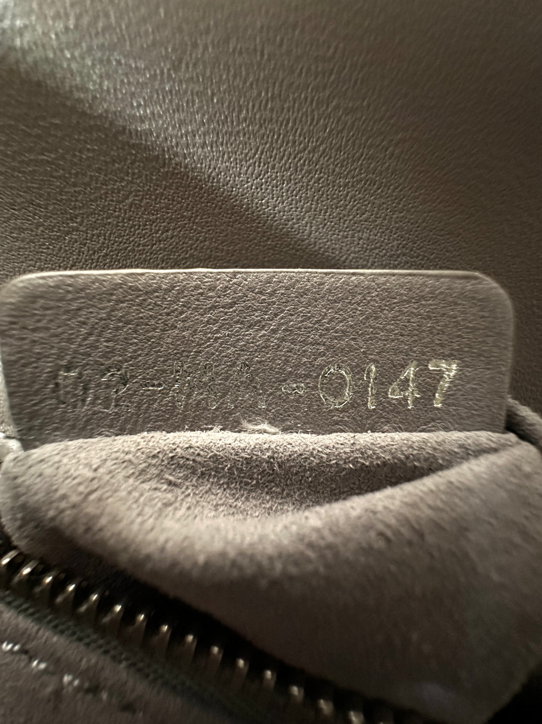 Christian Dior Lady Dior Grey Cannage Lambskin Handle Bag With Silver Buckle DR721