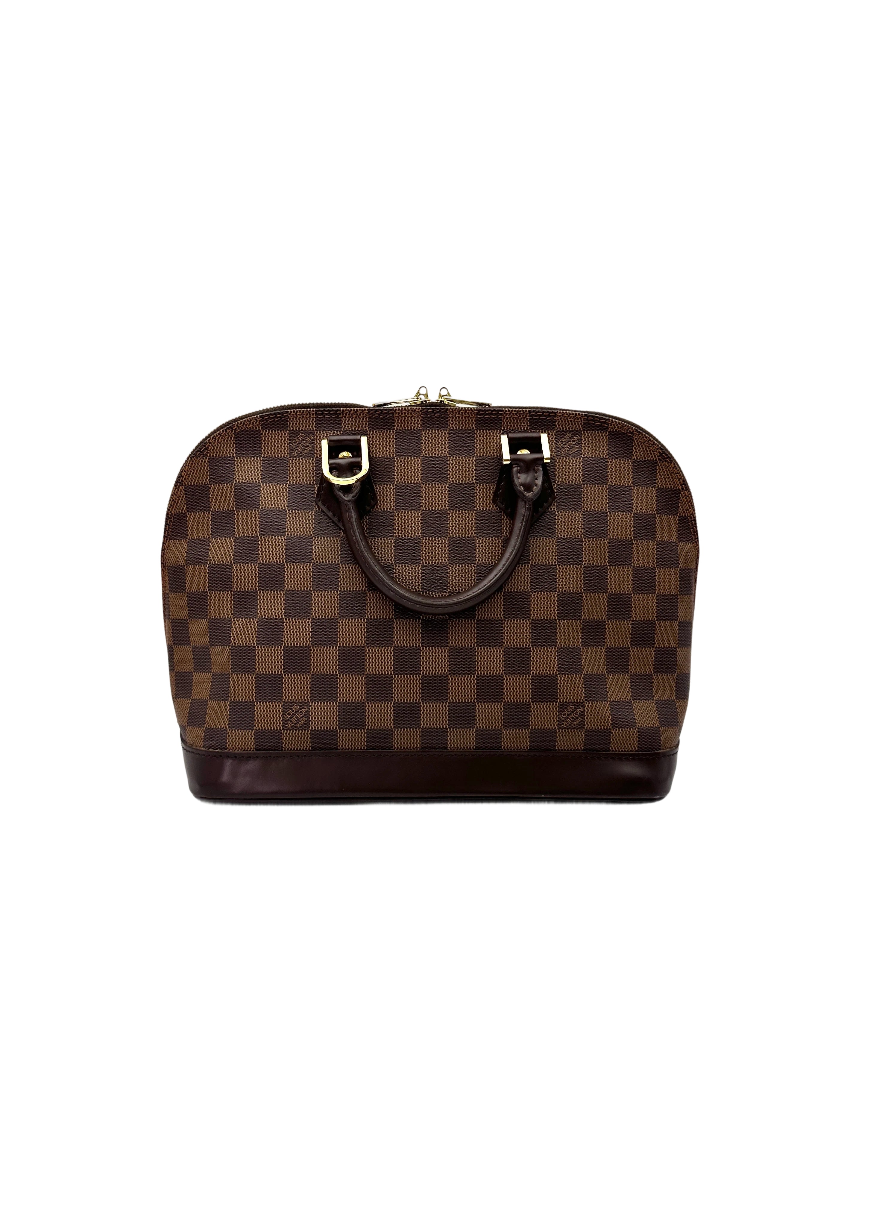 Louis Vuitton Alma Damier Ebene Handle Bag LV2659