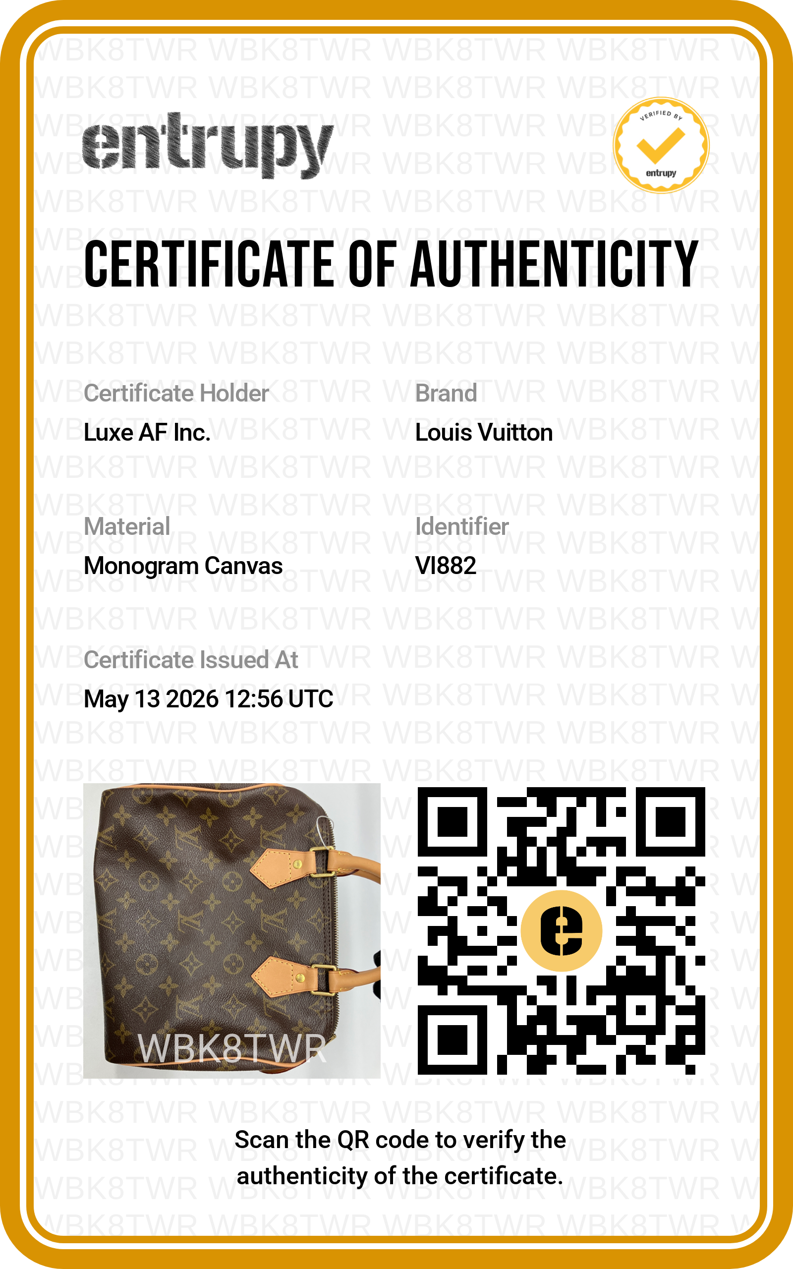 Louis Vuitton Speedy25 Monogram Canvas Handle Bag LV2665