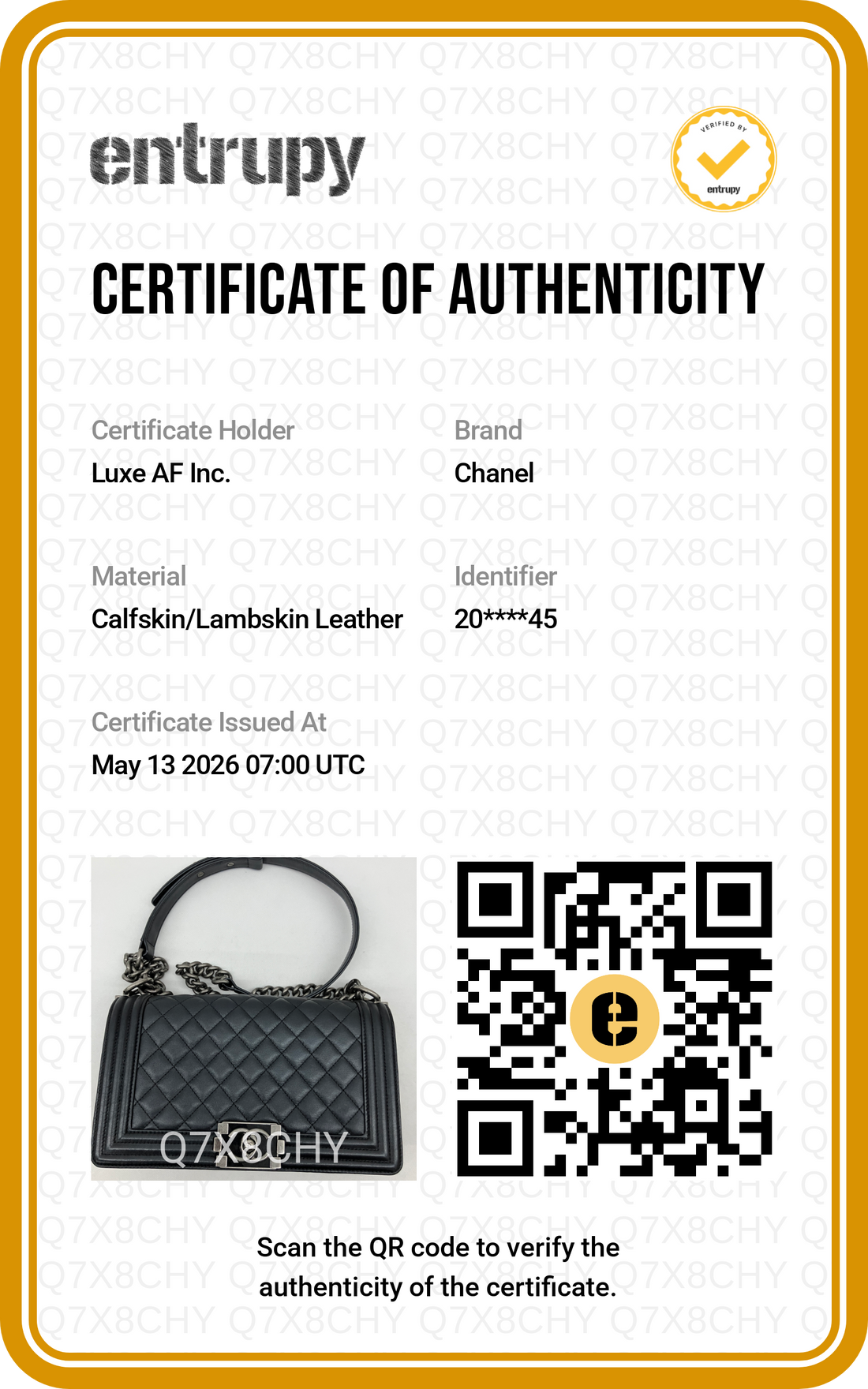 Chanel LeBoy Black Quilted Lambskin Medium Size Flap Bag With Silver Buckle(20***45) CC1904
