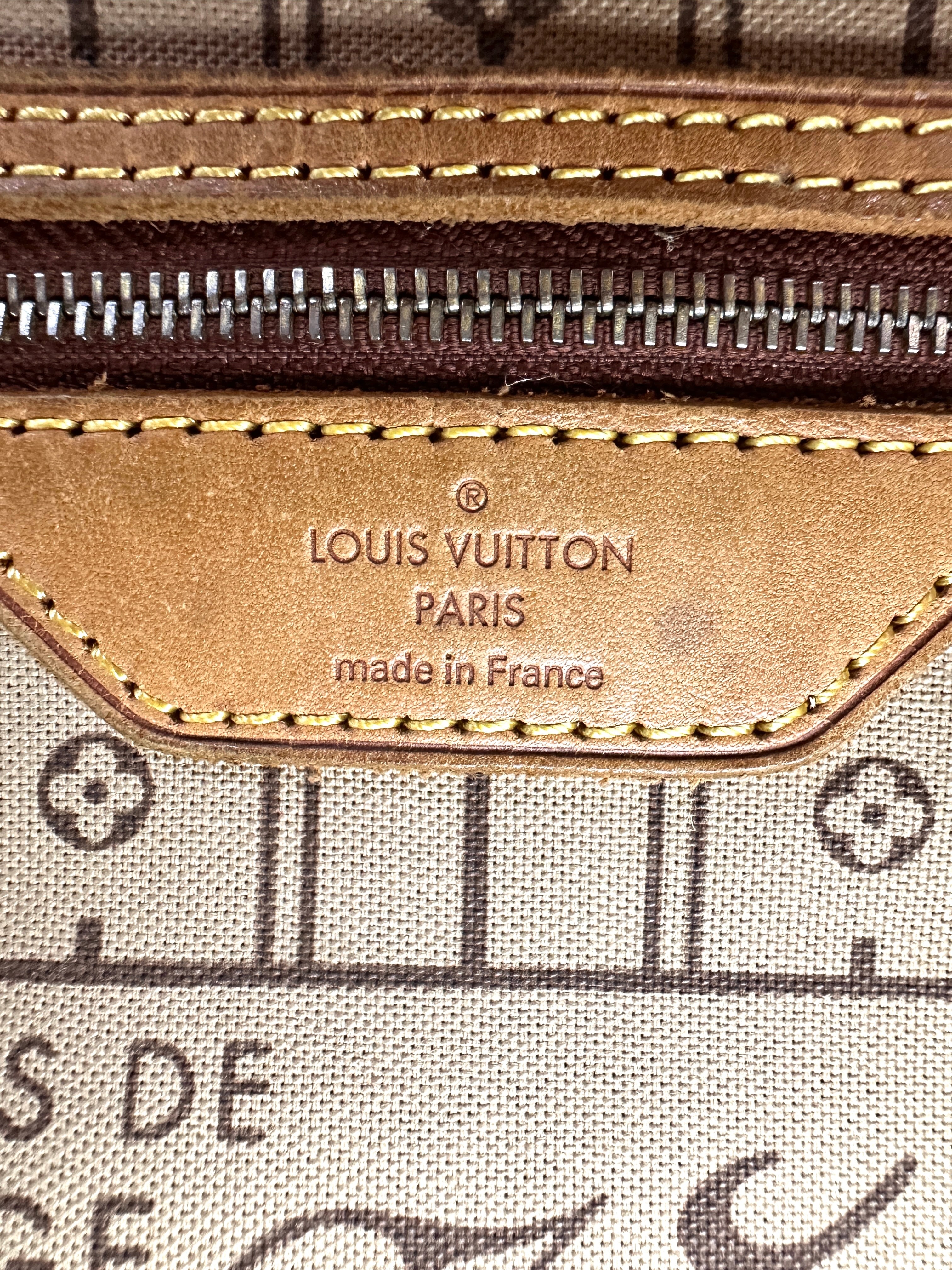 Louis Vuitton Neverfull Monogram Canvas Shoulder Bag LV2663
