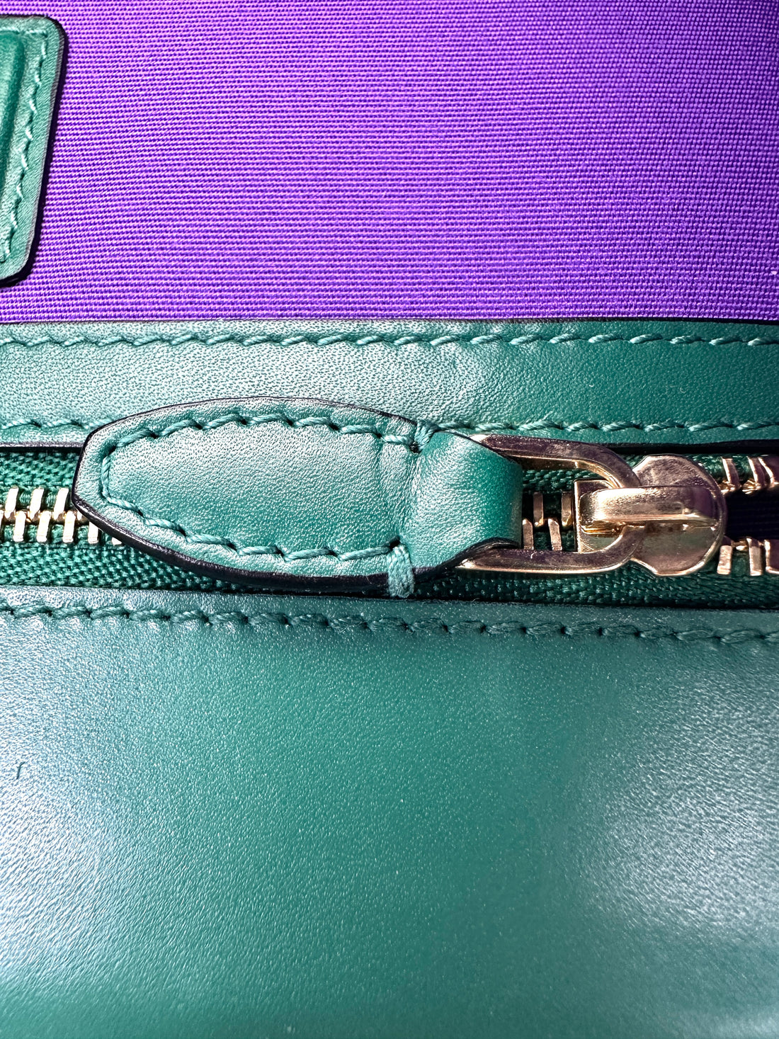 Bvlgari Serpenti Forever Green Leather Shoulder Bag BS41