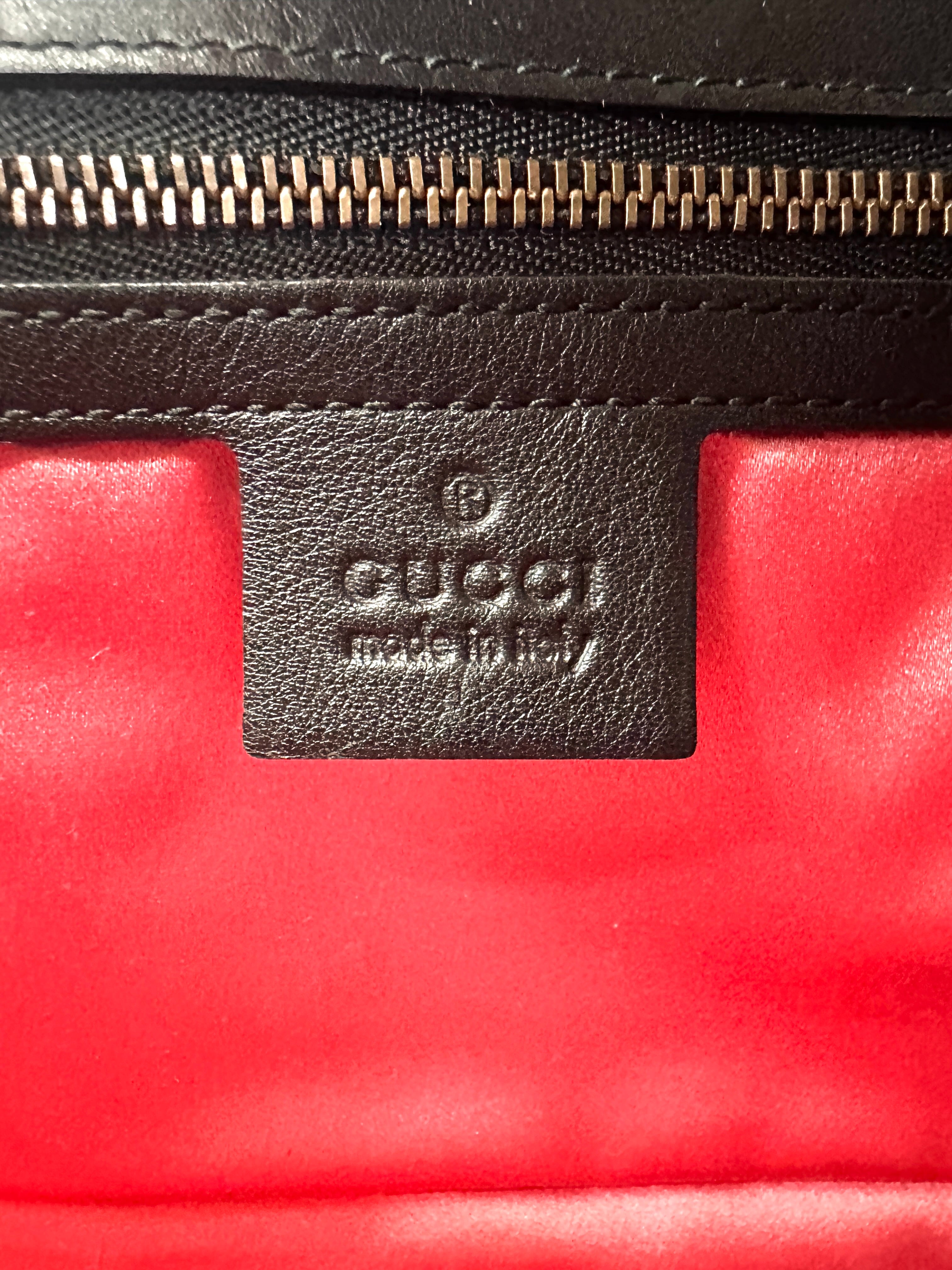 Gucci GG Marmont Black Velvet Shoulder Bag GG939