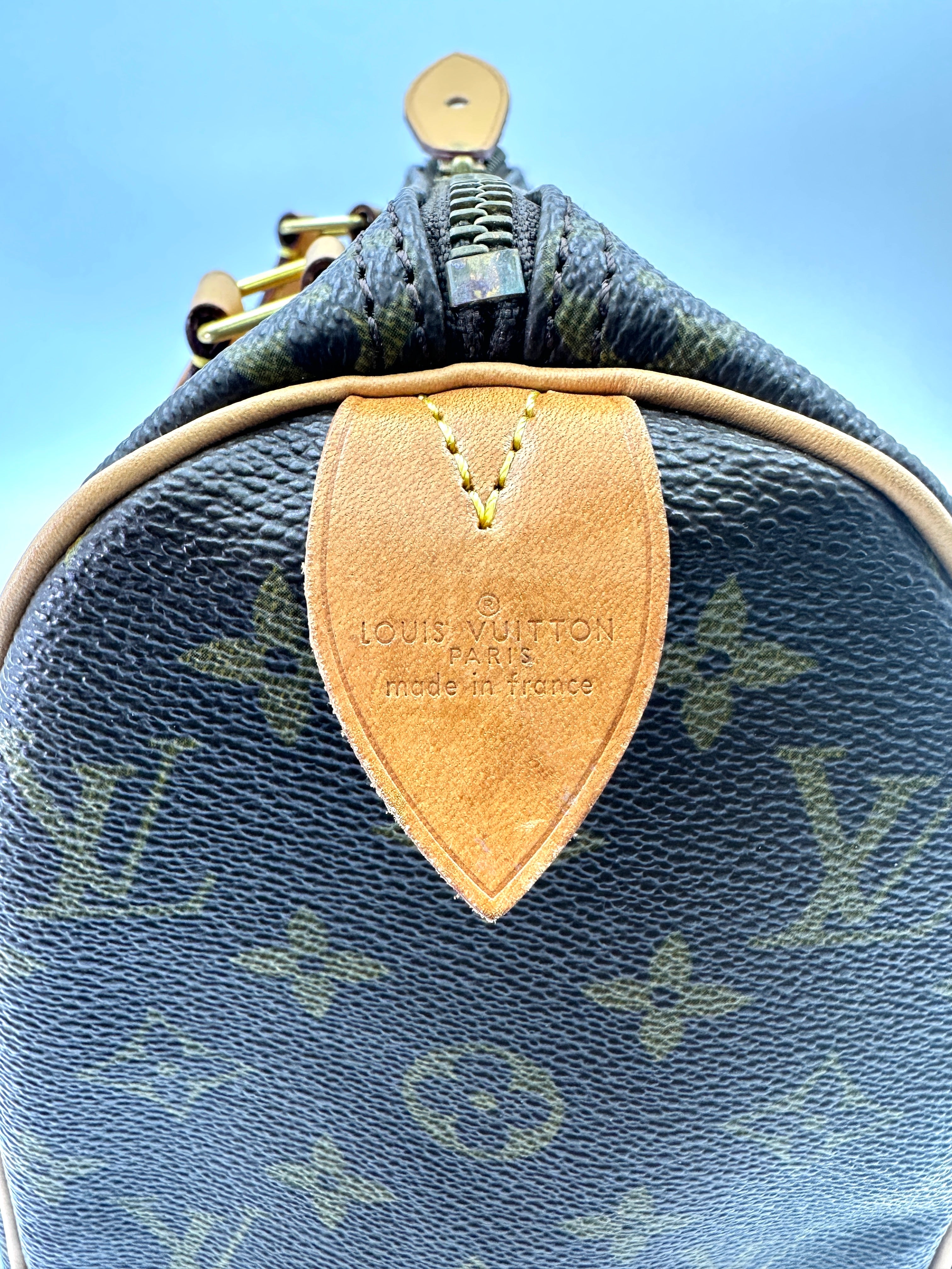 Louis Vuitton Speedy25 Monogram Canvas Handle Bag LV2665