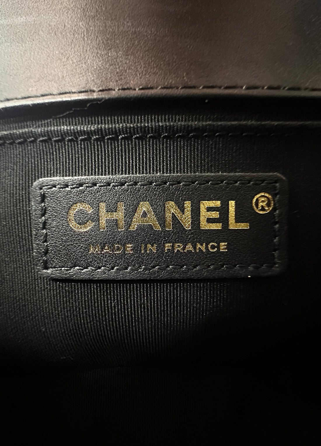 Chanel LeBoy Black Quilted Leather Small Size Top Handle Flap Bag With Gold Buckle(27***10) CC1913
