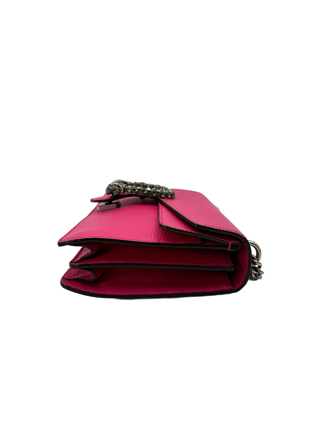 Gucci Dionysus Pink Leather Medium Size Shoulder Bag GG942