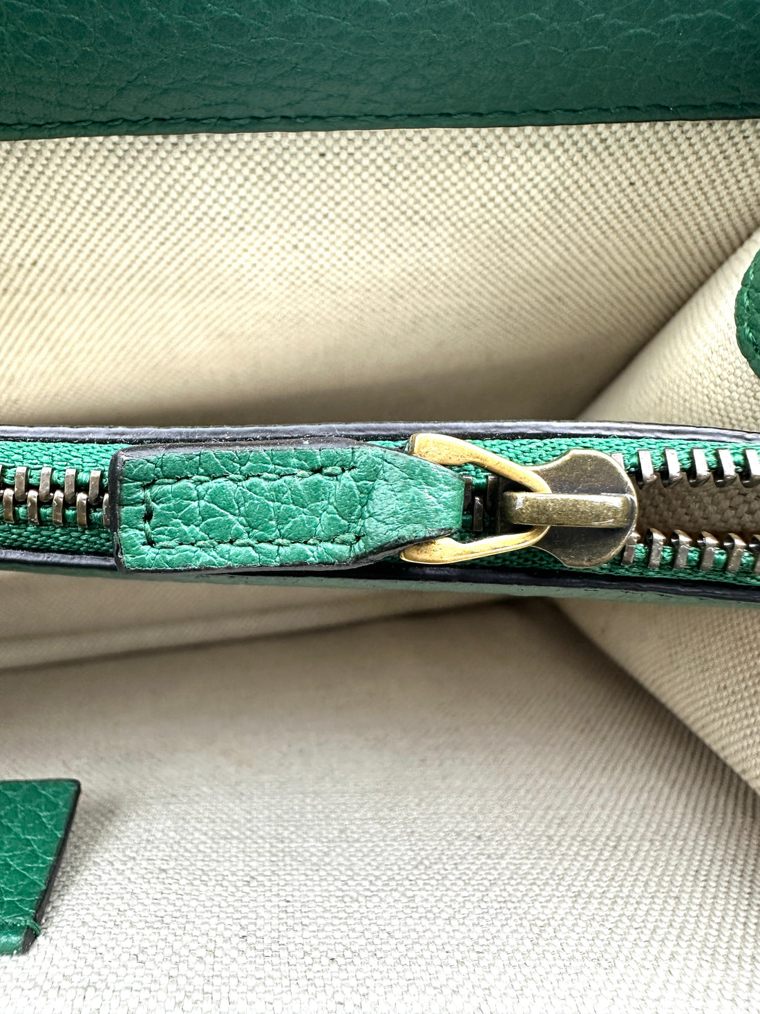 Gucci Dionysus Green Leather Medium Size Shoulder Bag GG938