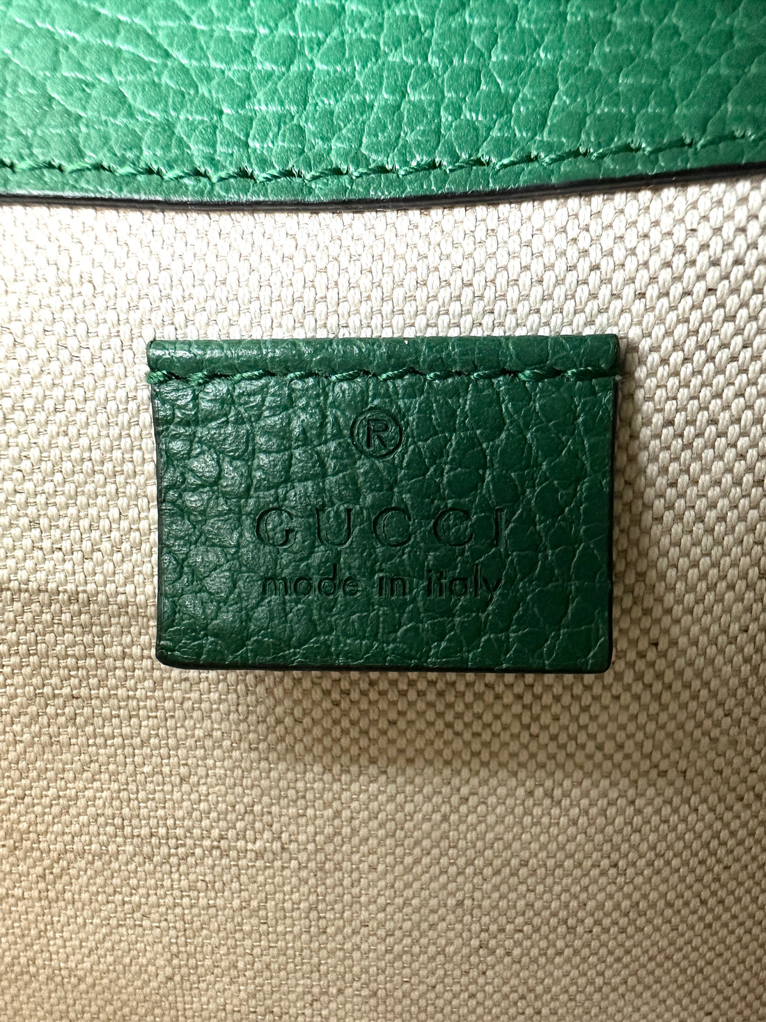 Gucci Dionysus Green Leather Medium Size Shoulder Bag GG938