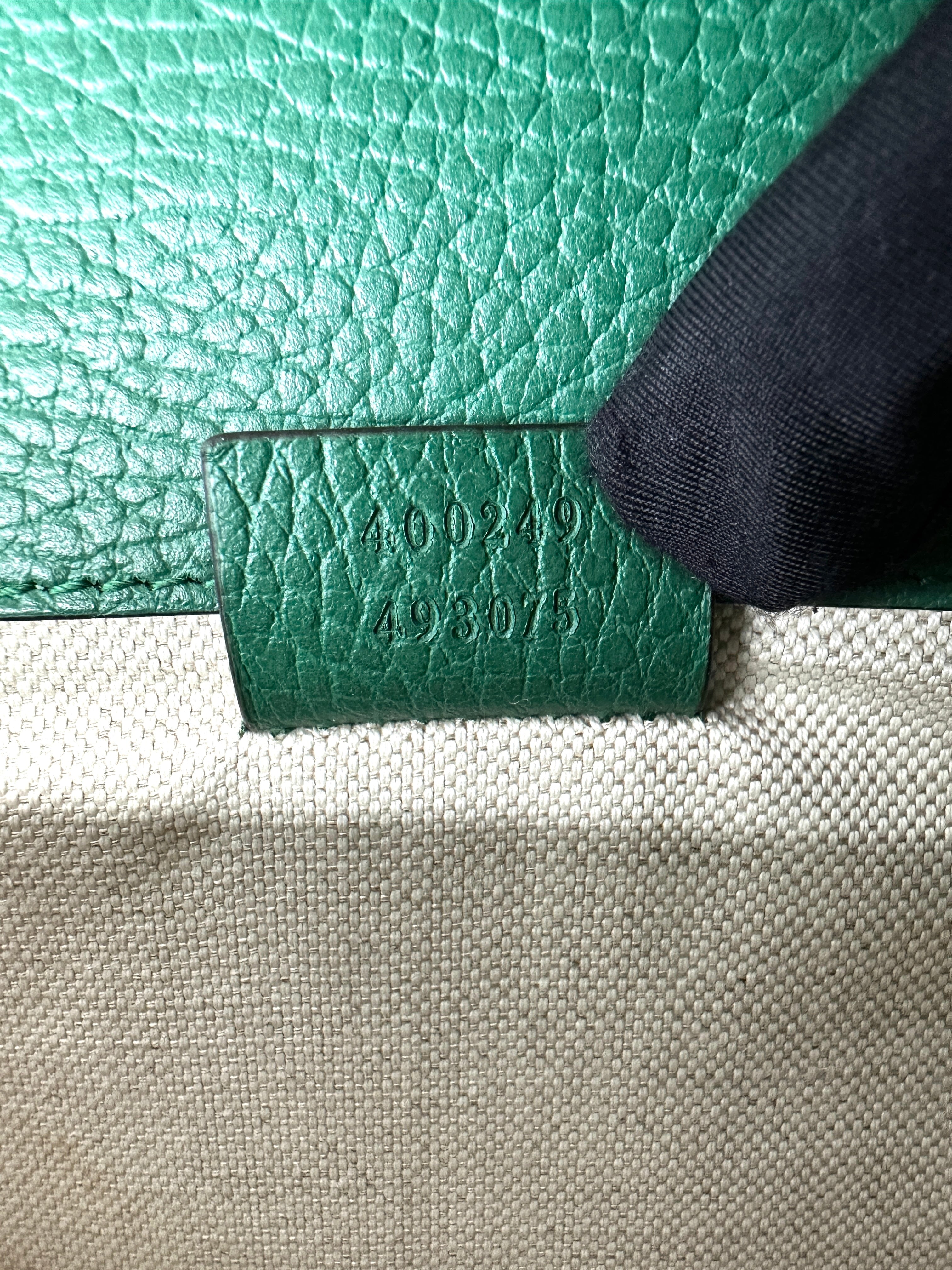 Gucci Dionysus Green Leather Medium Size Shoulder Bag GG938