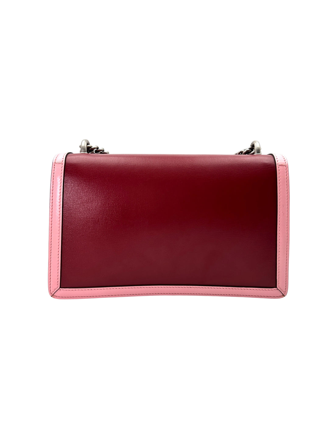 Gucci Dionysus Red/Pink Leather Medium Size Shoulder Bag GG944