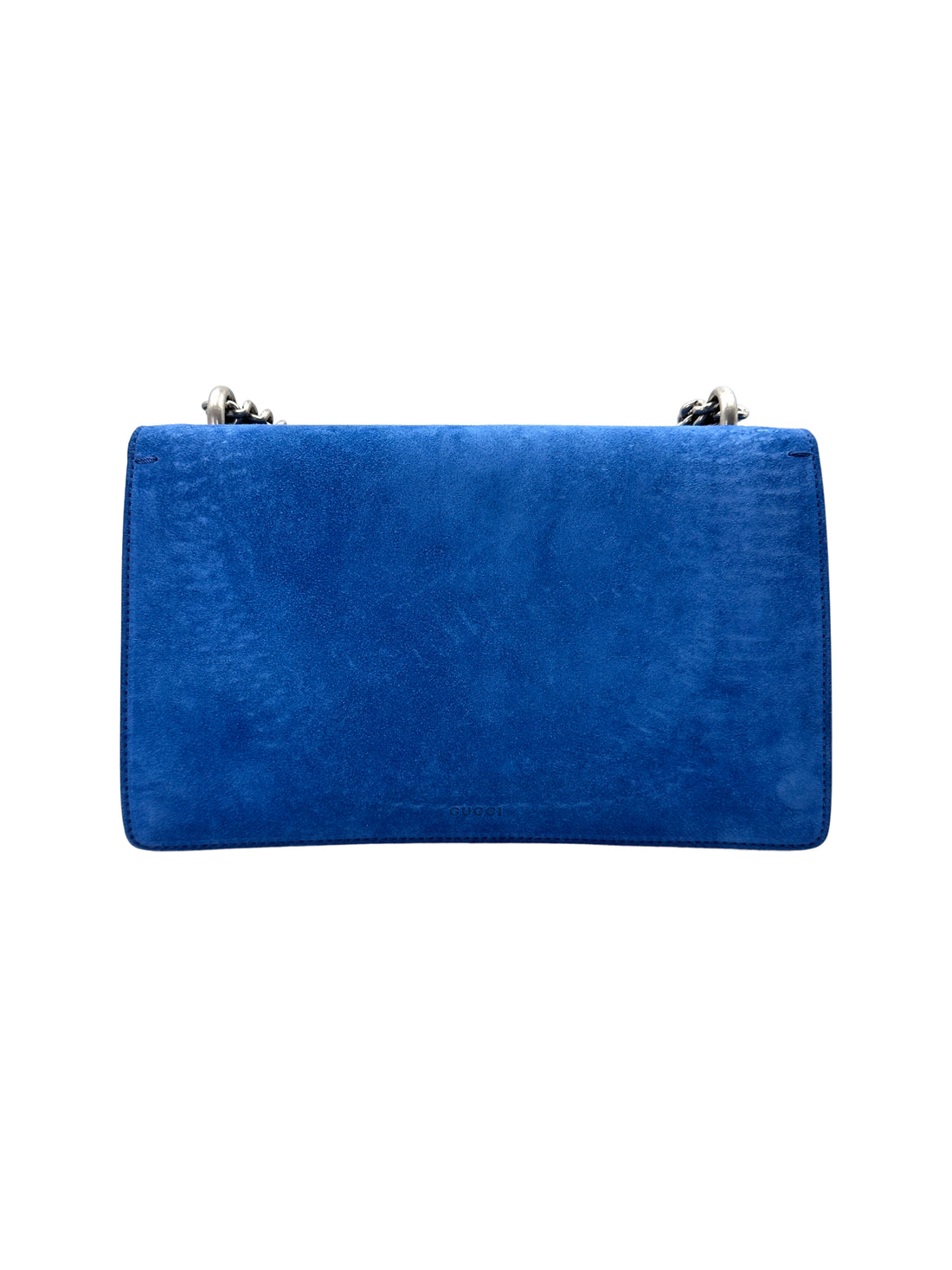 Gucci Dionysus Blue Suede Shoulder Bag GG940