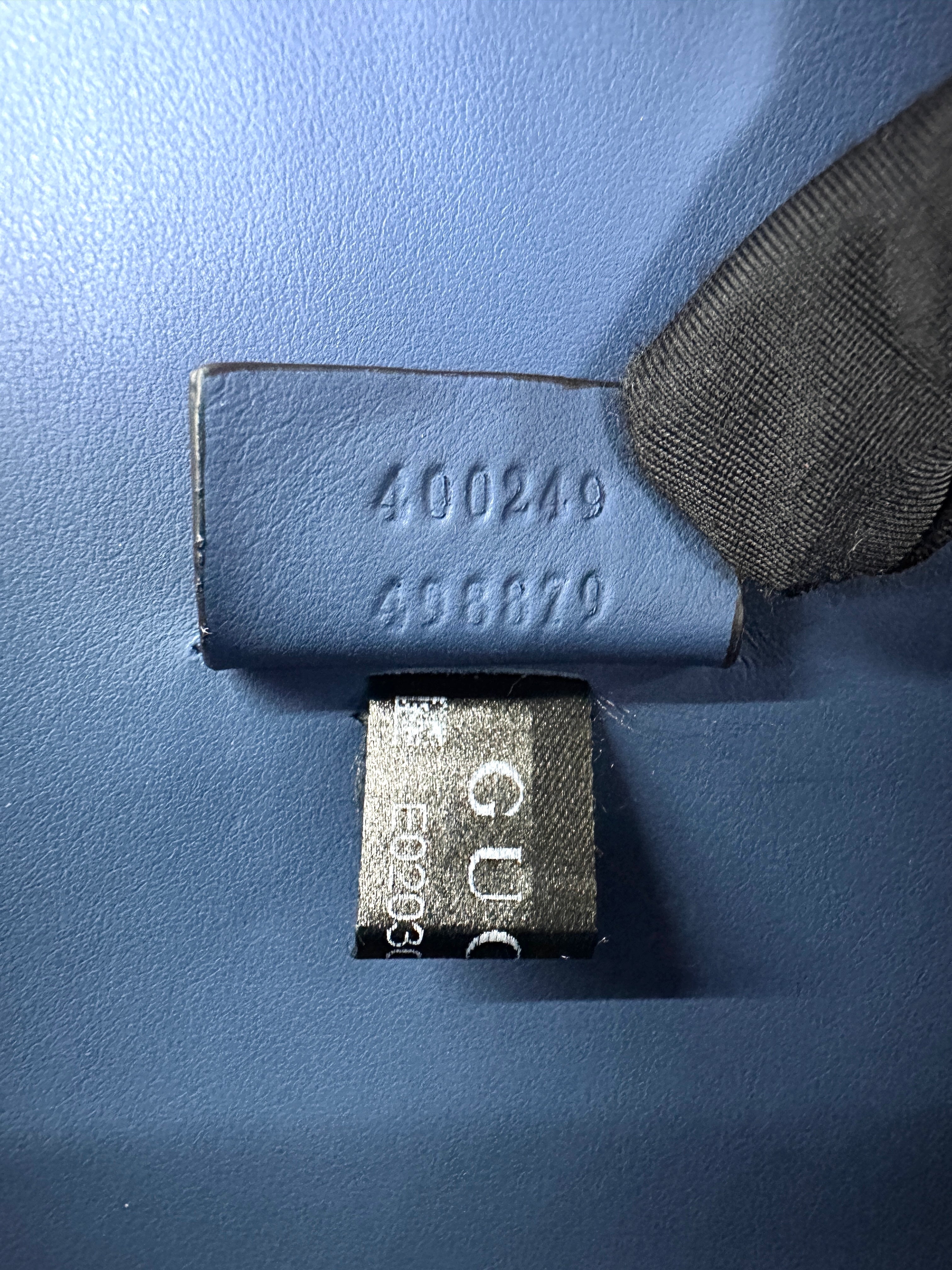 Gucci Dionysus Blue Suede Shoulder Bag GG940