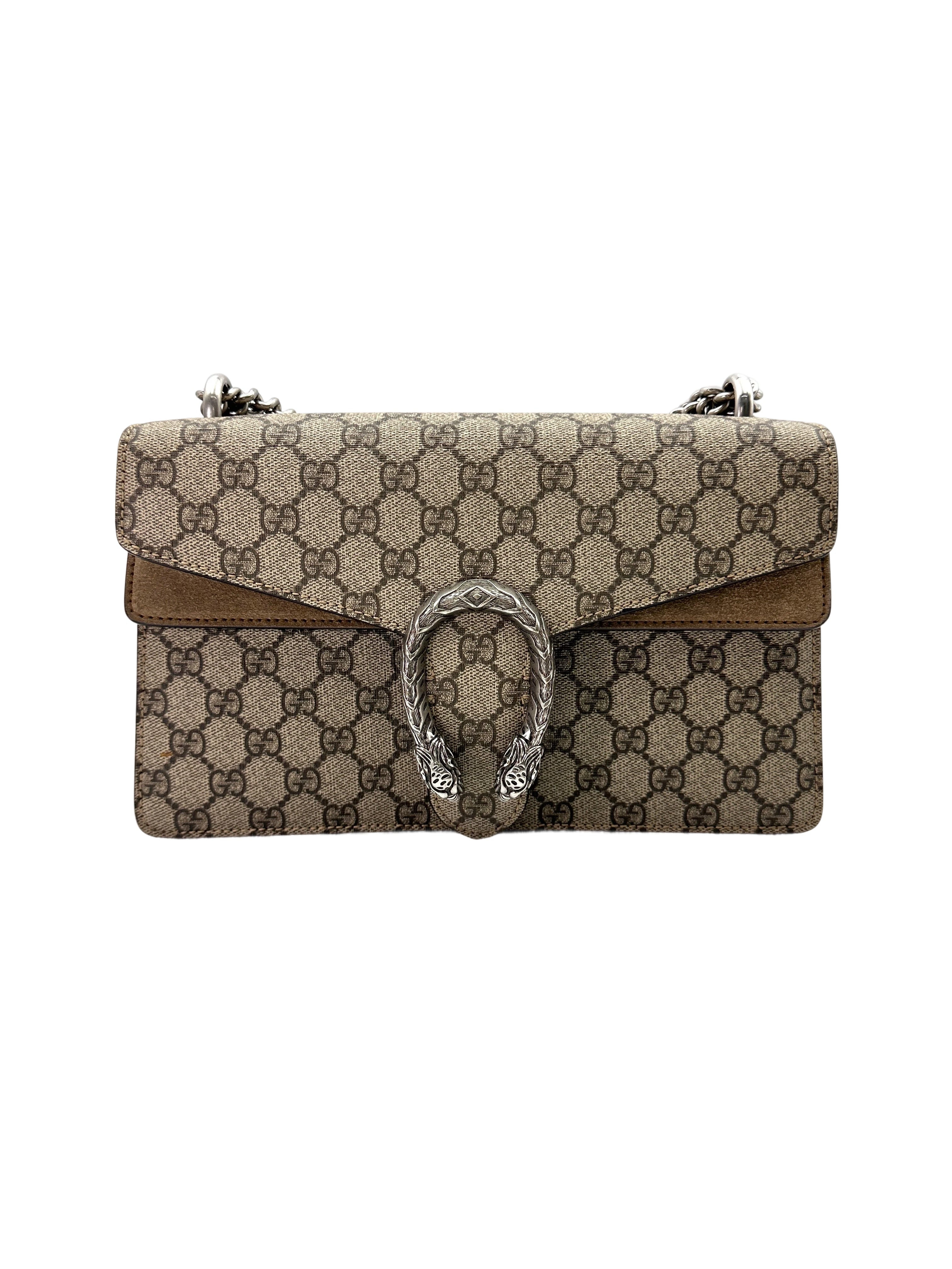 Gucci Dionysus GG Supreme Canvas Medium Size Shoulder Bag GG946