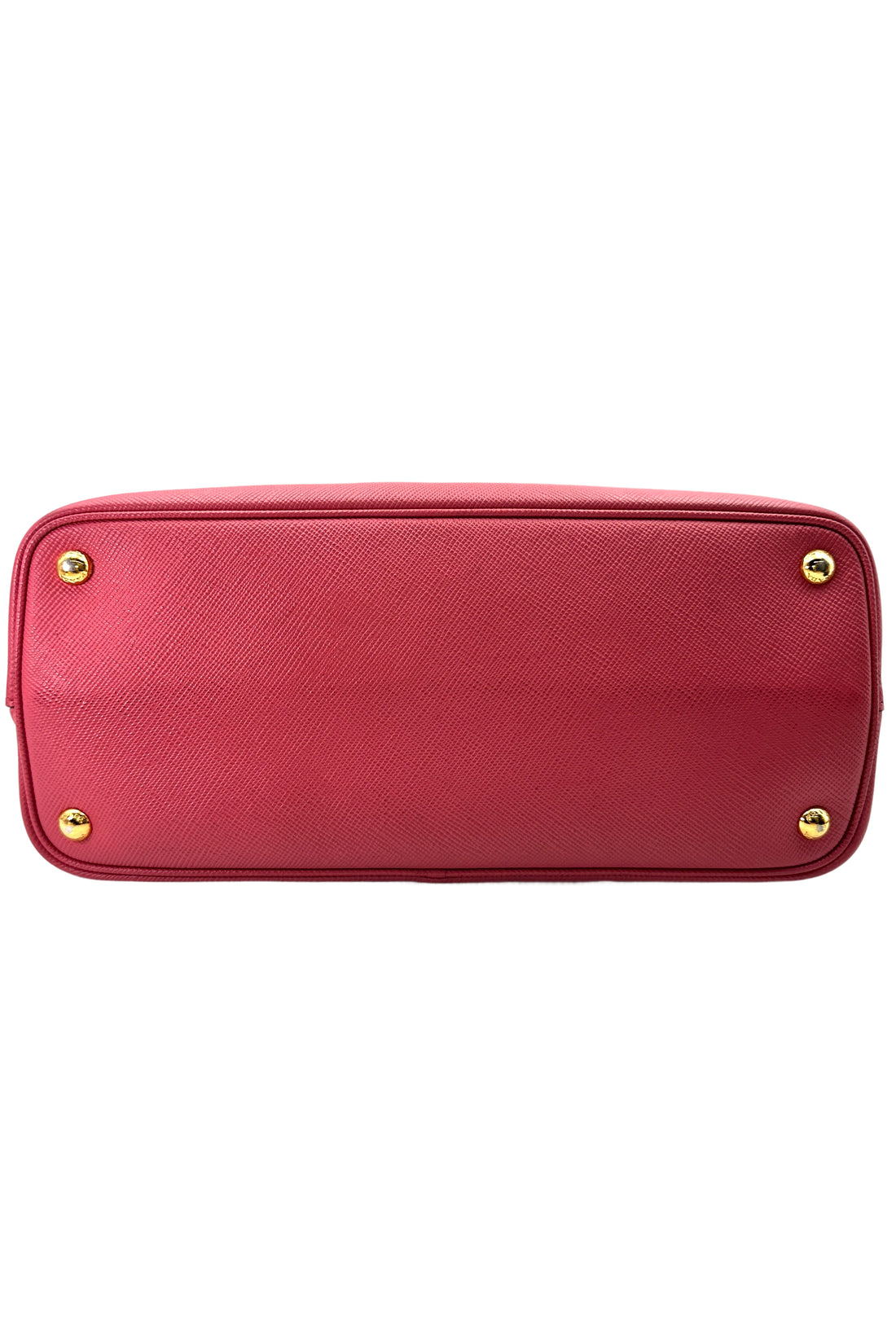 Prada Galleria Red Saffiano Leather Handle Bag PR313