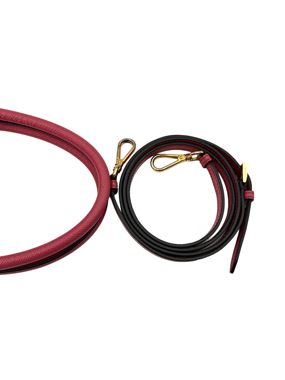 Prada Galleria Red Saffiano Leather Handle Bag PR313