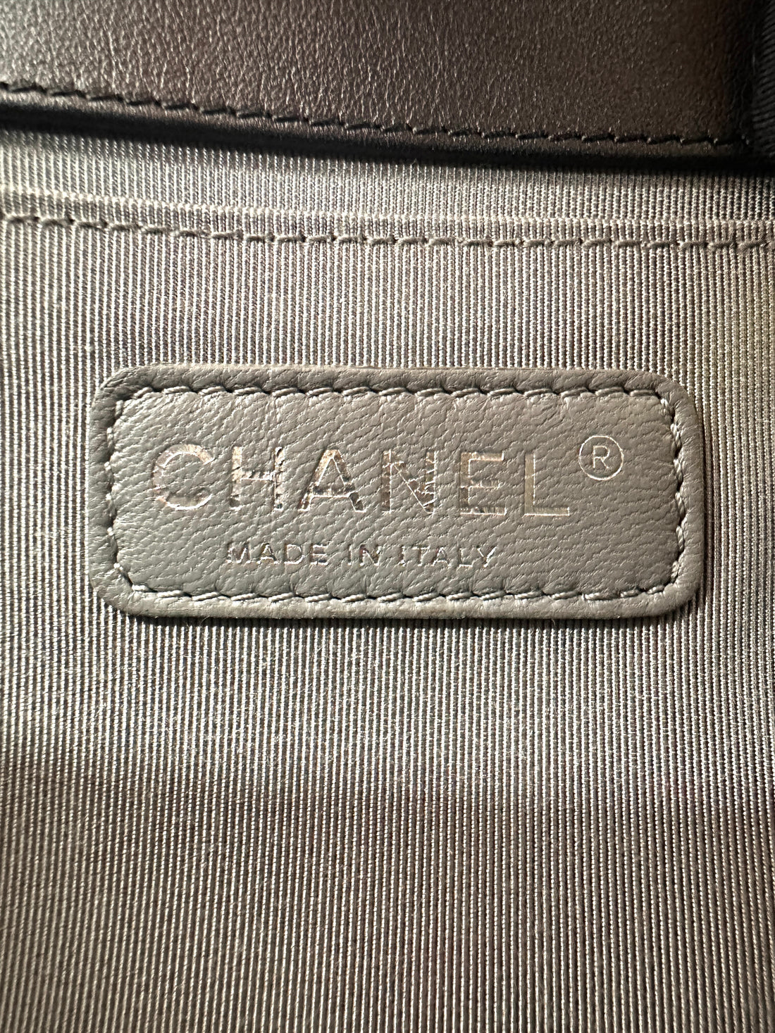 Chanel LeBoy Black Quilted Leather Medium Size Flap Bag With Silver Buckle(19***49) CC1921
