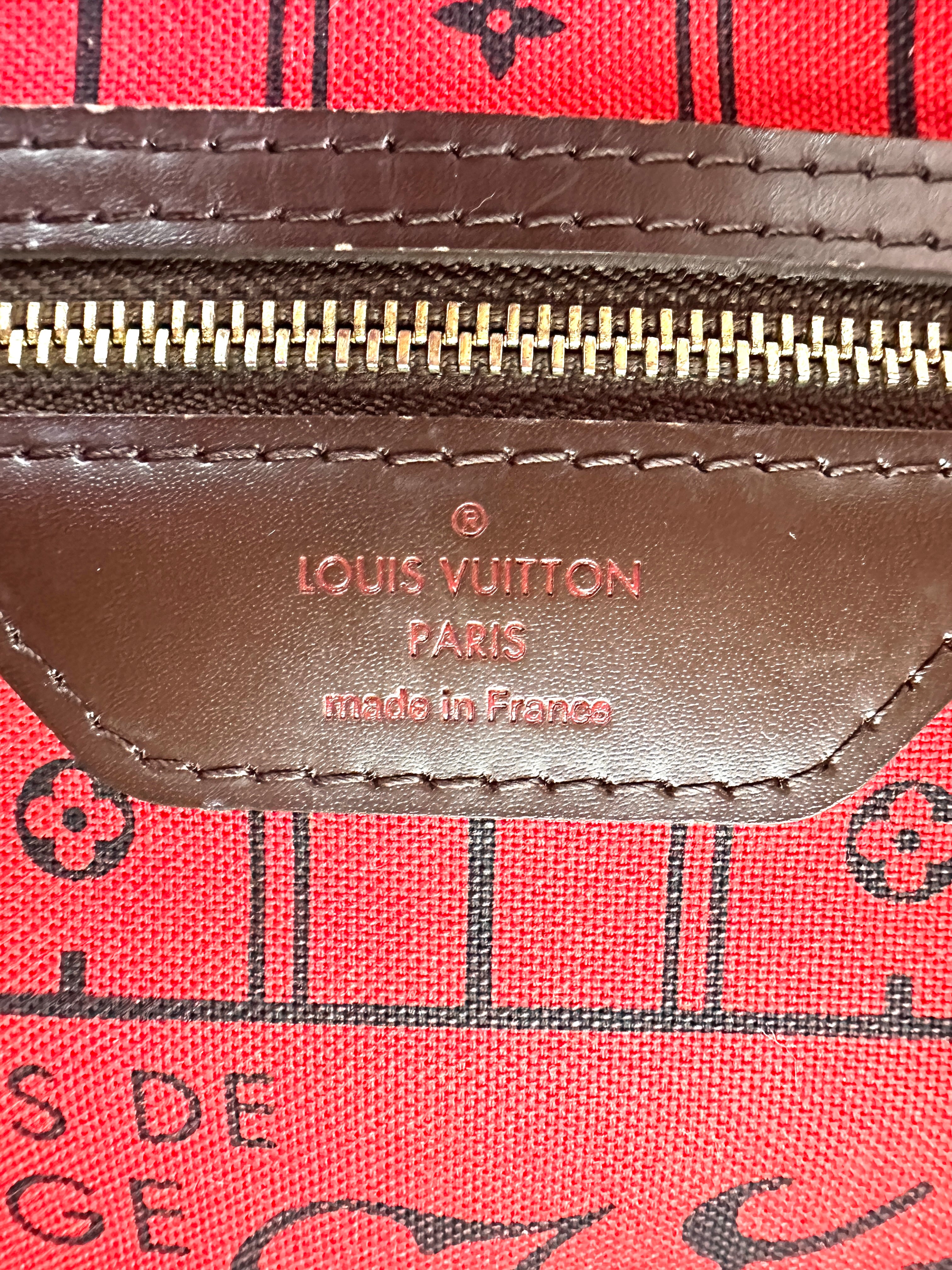 Louis Vuitton Neverfull Damier Ebene Handle Bag LV2678