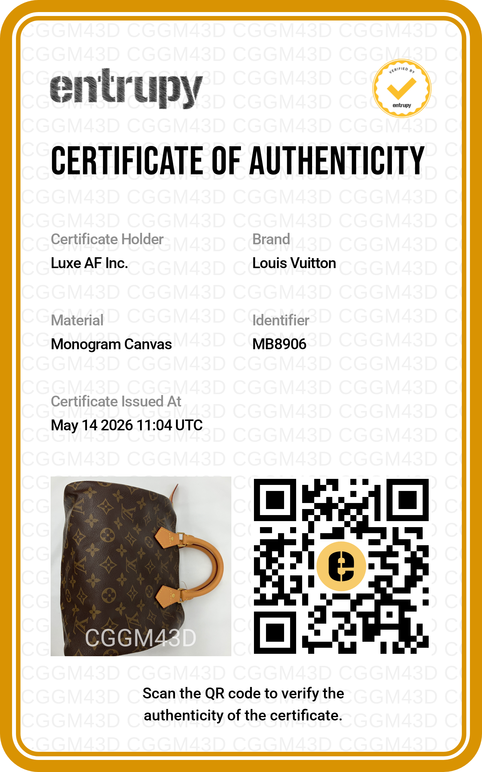 Louis Vuitton Speedy25 Monogram Canvas Handle Bag LV2681