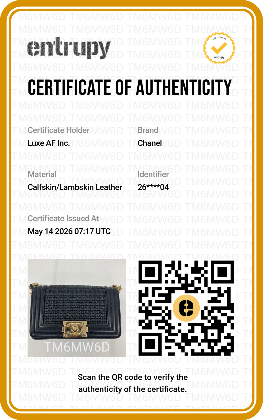 Chanel LeBoy Navy Braided Woven Leather Small Size Flap Bag With Gold Buckle(26***04) CC1919