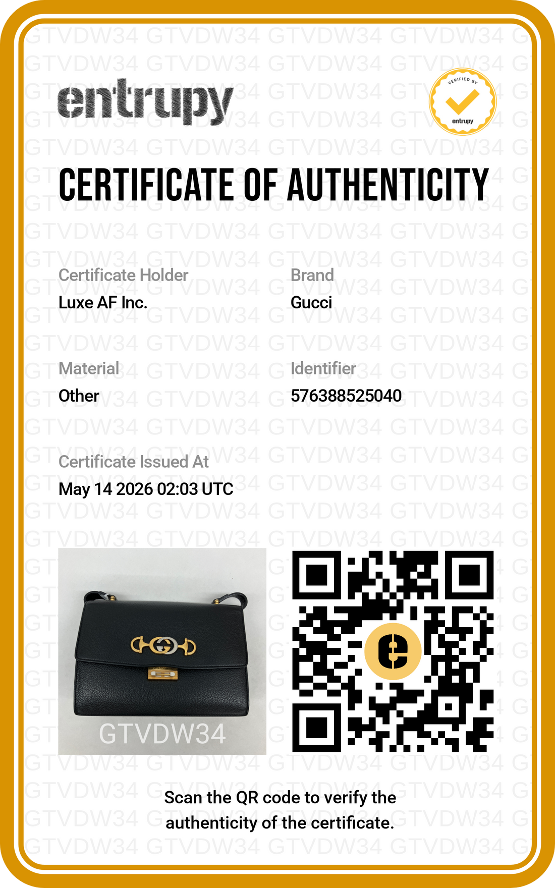Gucci Zumi Black Leather Shoulder Bag GG937