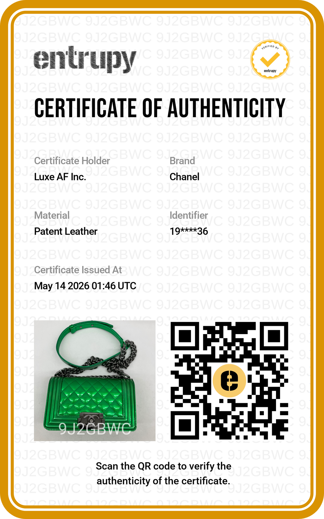 Chanel LeBoy Metallic Green Quilted Leather Small Size Flap Bag With Silver Buckle(19***36) CC1918