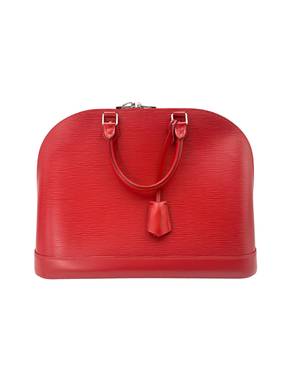 Louis Vuitton Alma GM Red Epi Leather Handle Bag LV2679