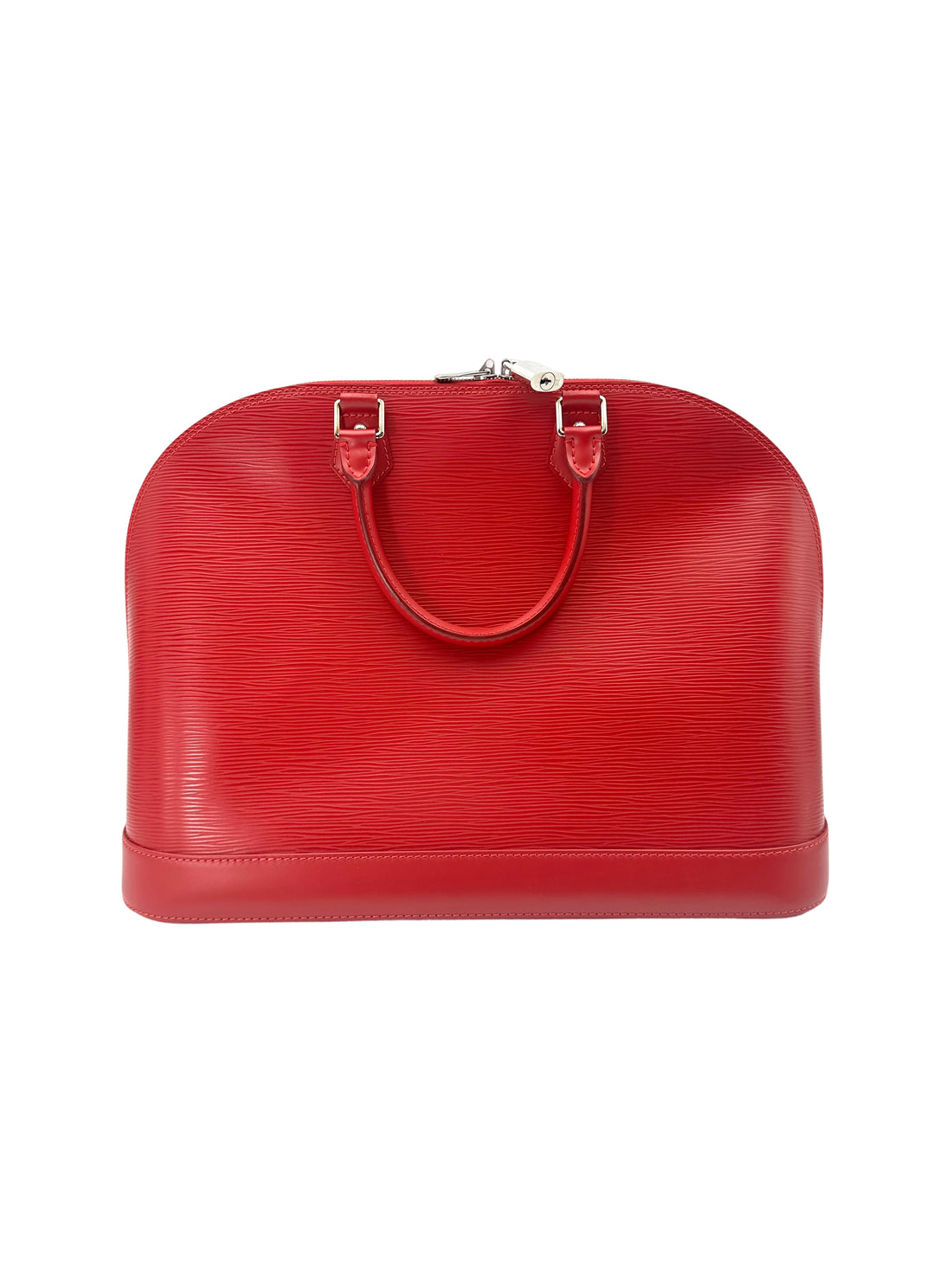 Louis Vuitton Alma GM Red Epi Leather Handle Bag LV2679