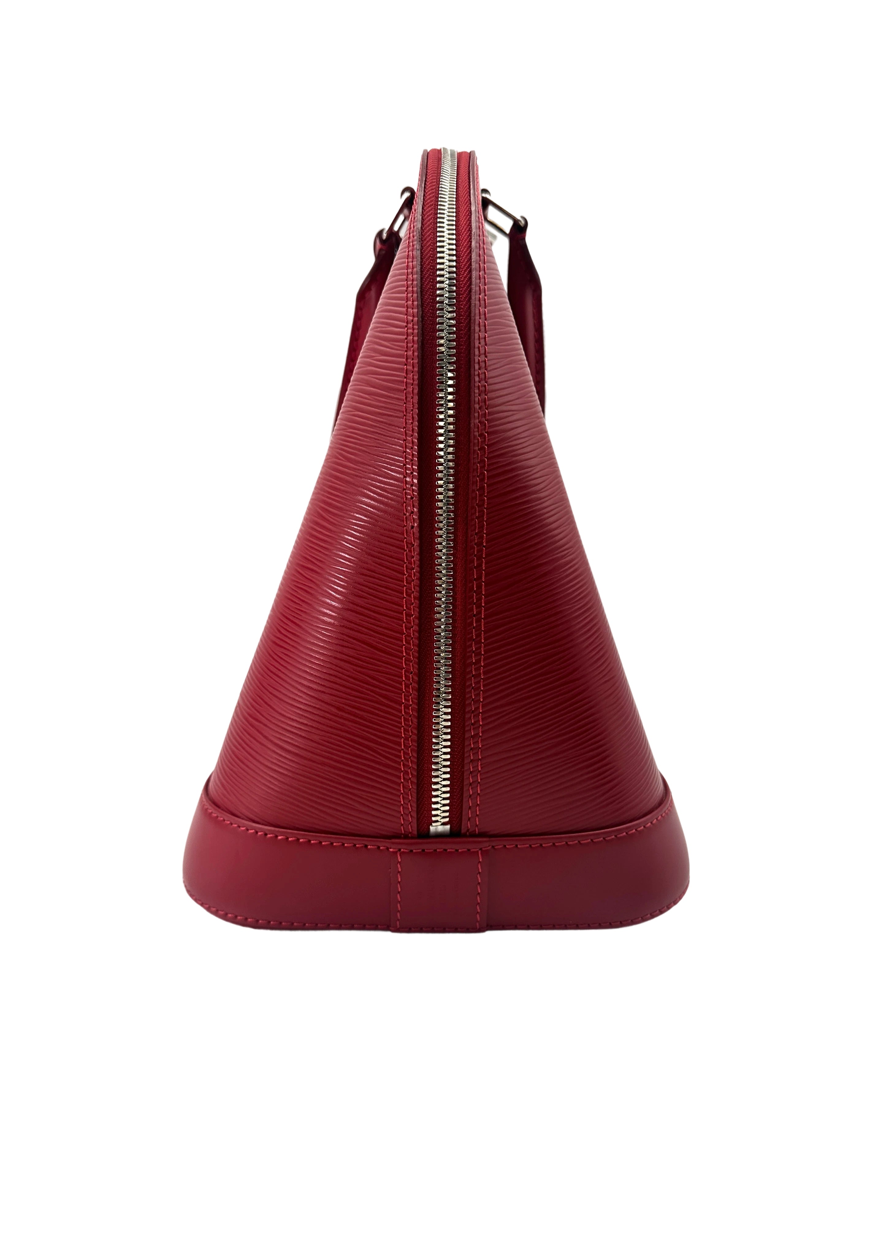 Louis Vuitton Alma GM Red Epi Leather Handle Bag LV2679
