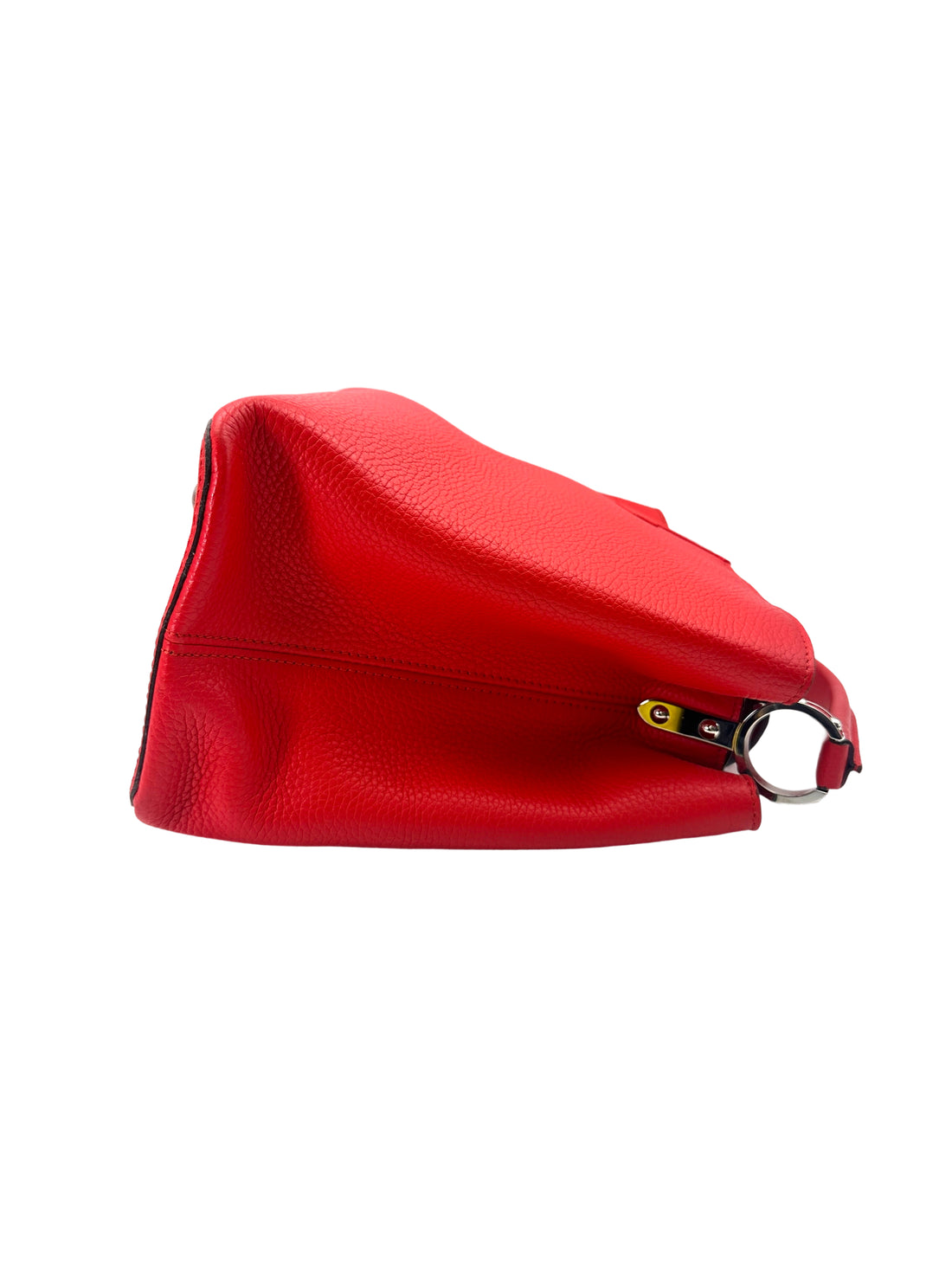 Louis Vuitton Capucines Red Leather Handle Bag LV2677