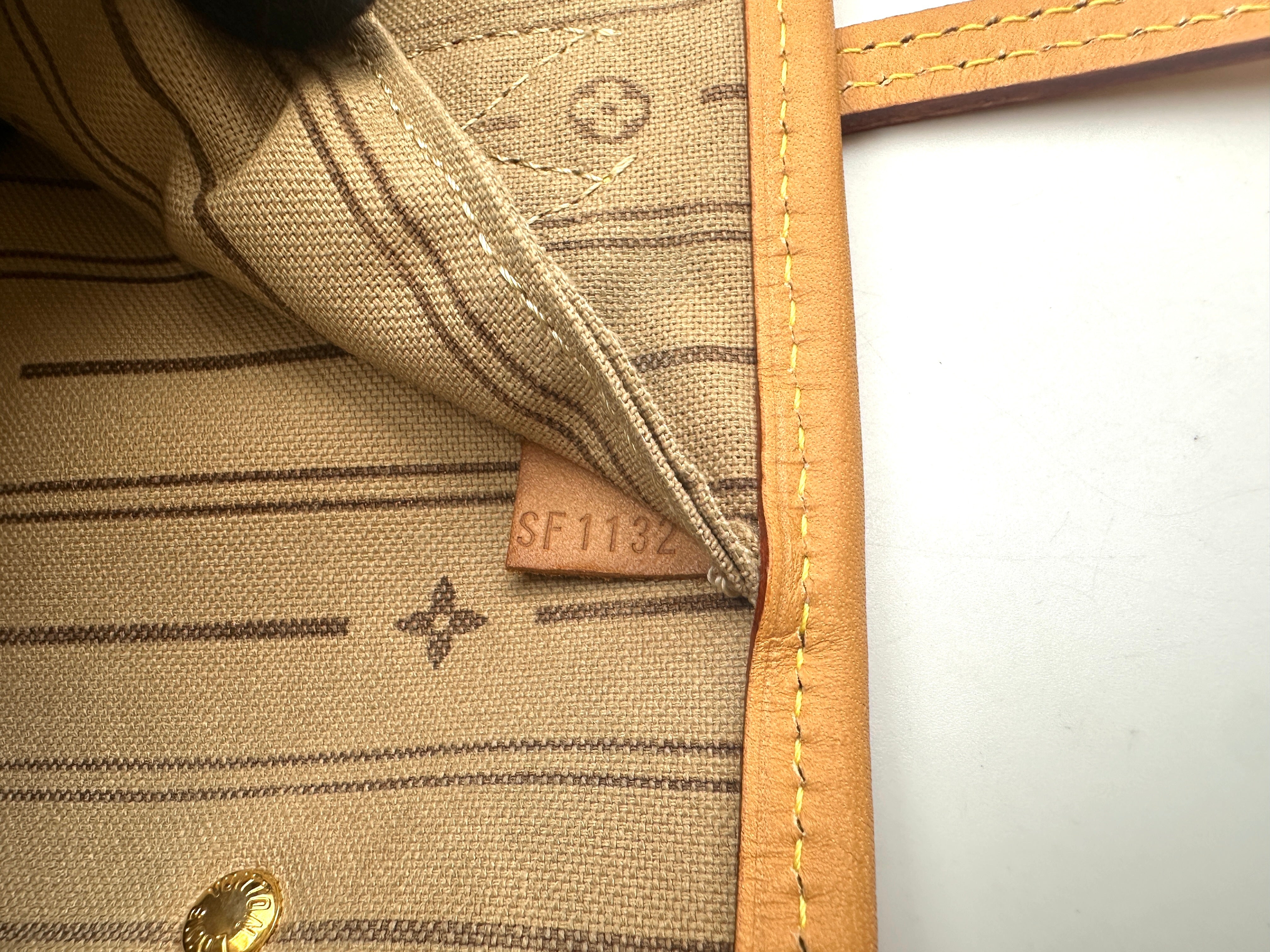 Louis Vuitton Neverfull Monogram Canvas Shoulder Bag LV2683