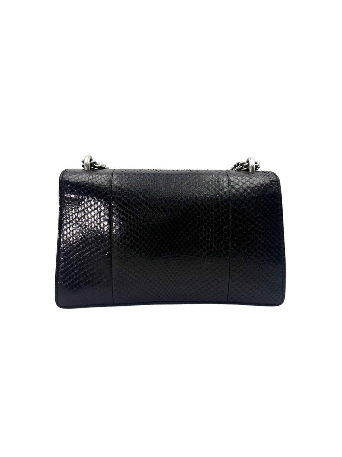 Gucci Dionysus Black Python Leather Shoulder Bag GG953