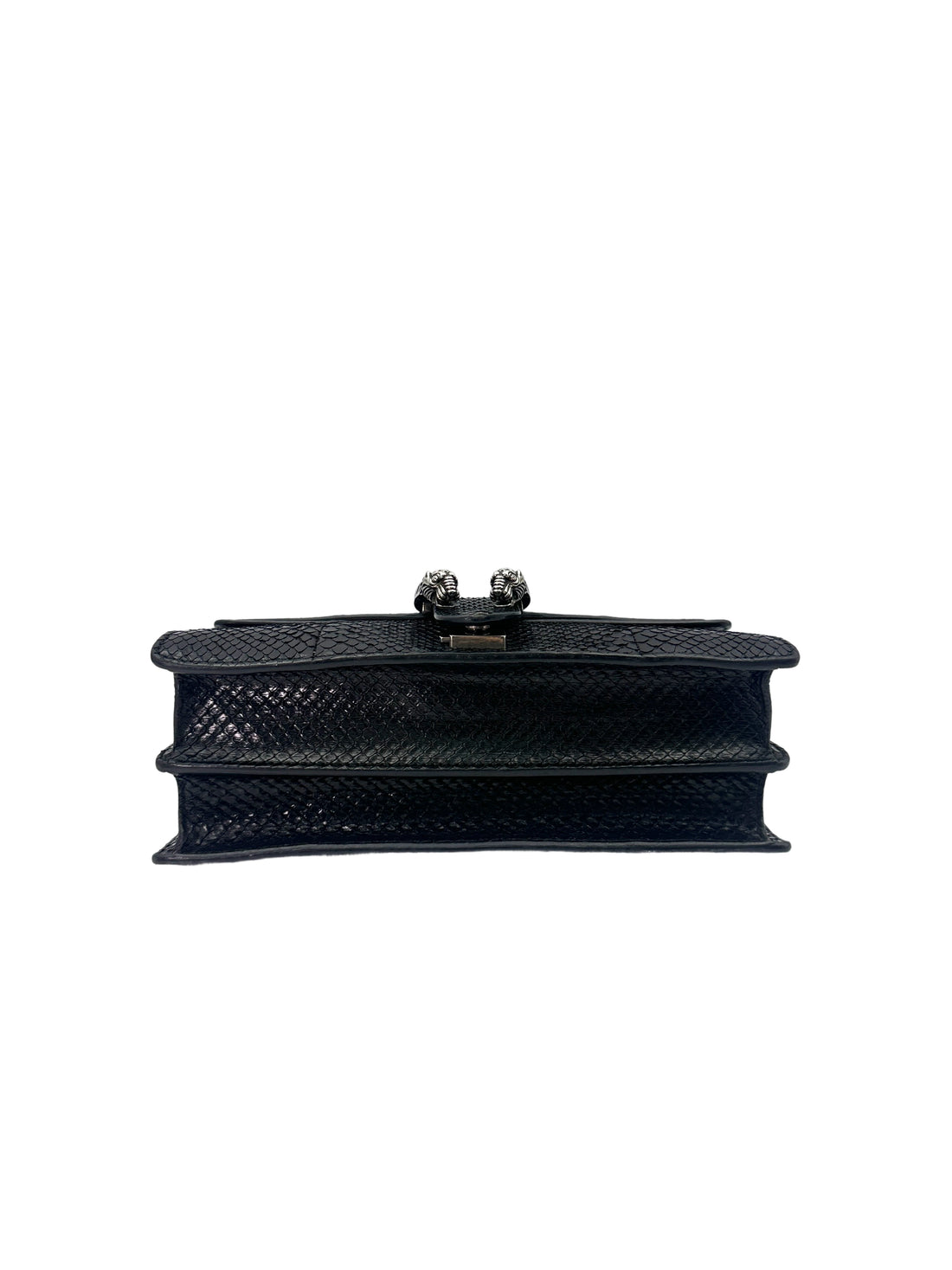 Gucci Dionysus Black Python Leather Shoulder Bag GG953