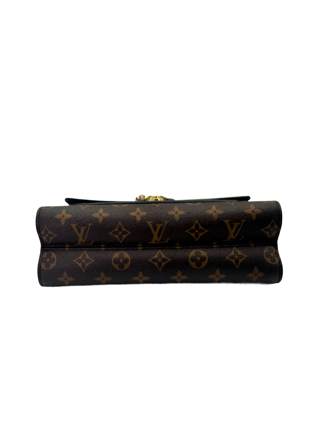 Louis Vuitton Victoire Monogram Canvas & Black Leather Chain Shoulder Bag LV2689