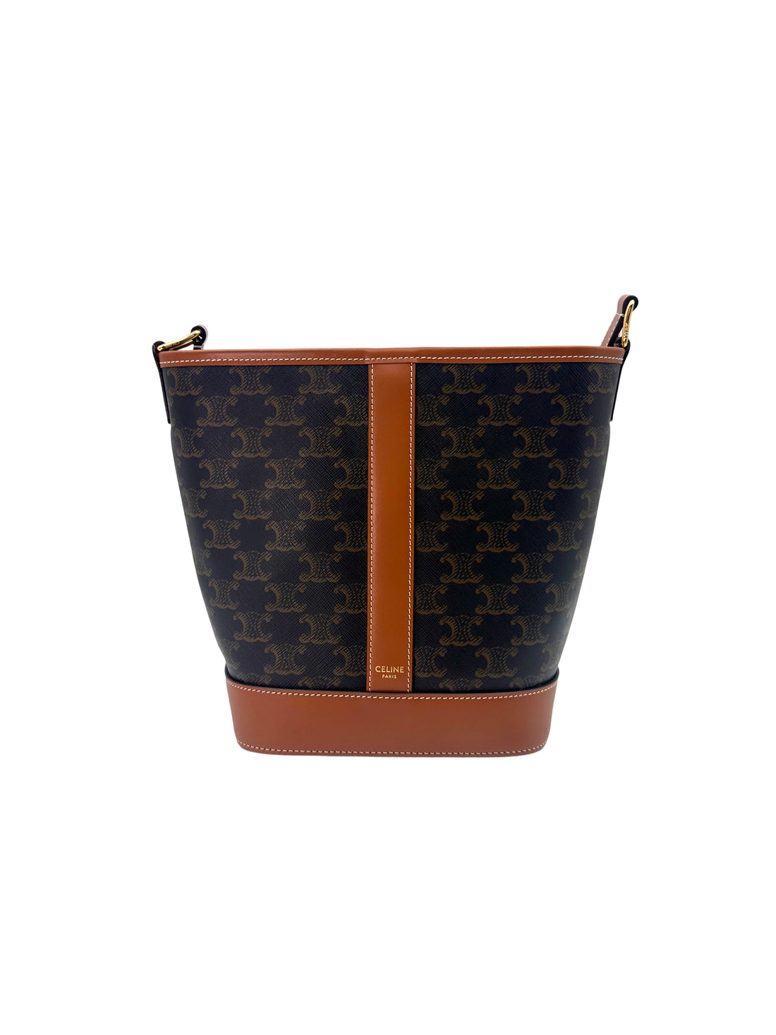 Celine Triomphe Canvas Bucket Bag CEP260515