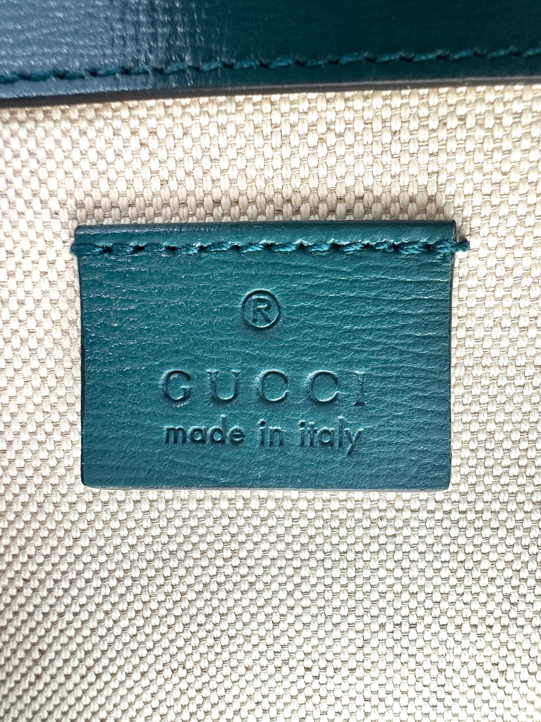 Gucci Dionysus Green/Blue Leather Shoulder Bag GG954
