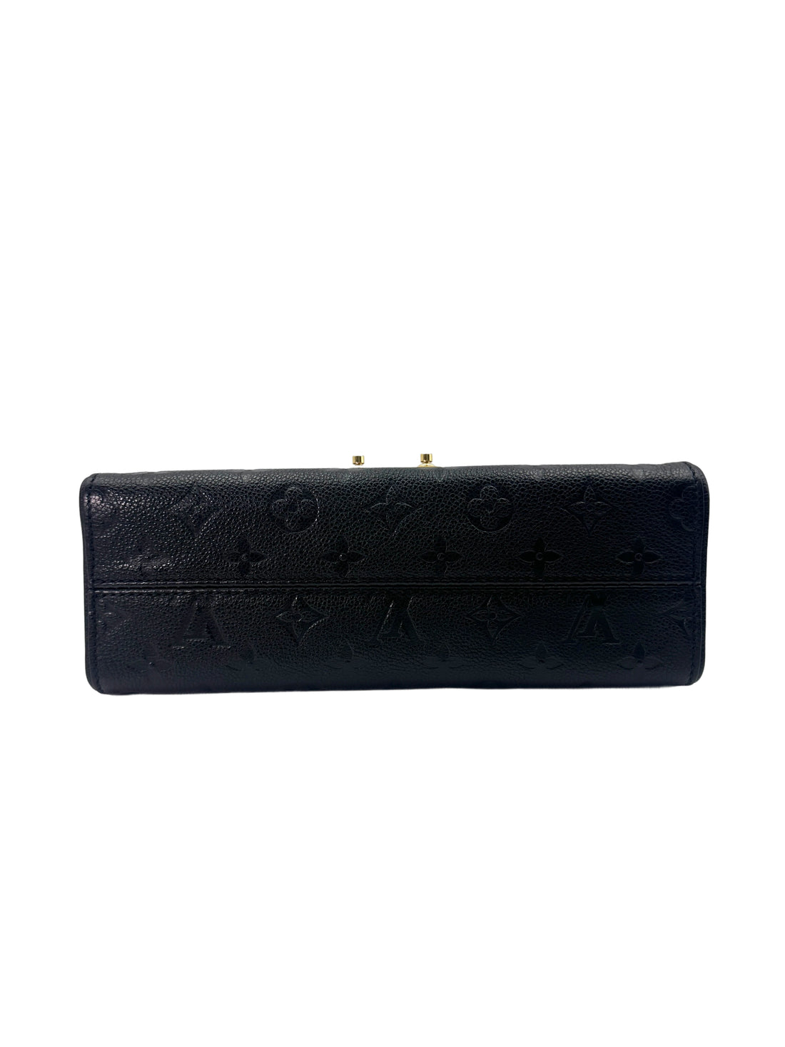 Louis Vuitton Saint Sulpice Black Monogram Empreinte Shoulder Bag LV2691