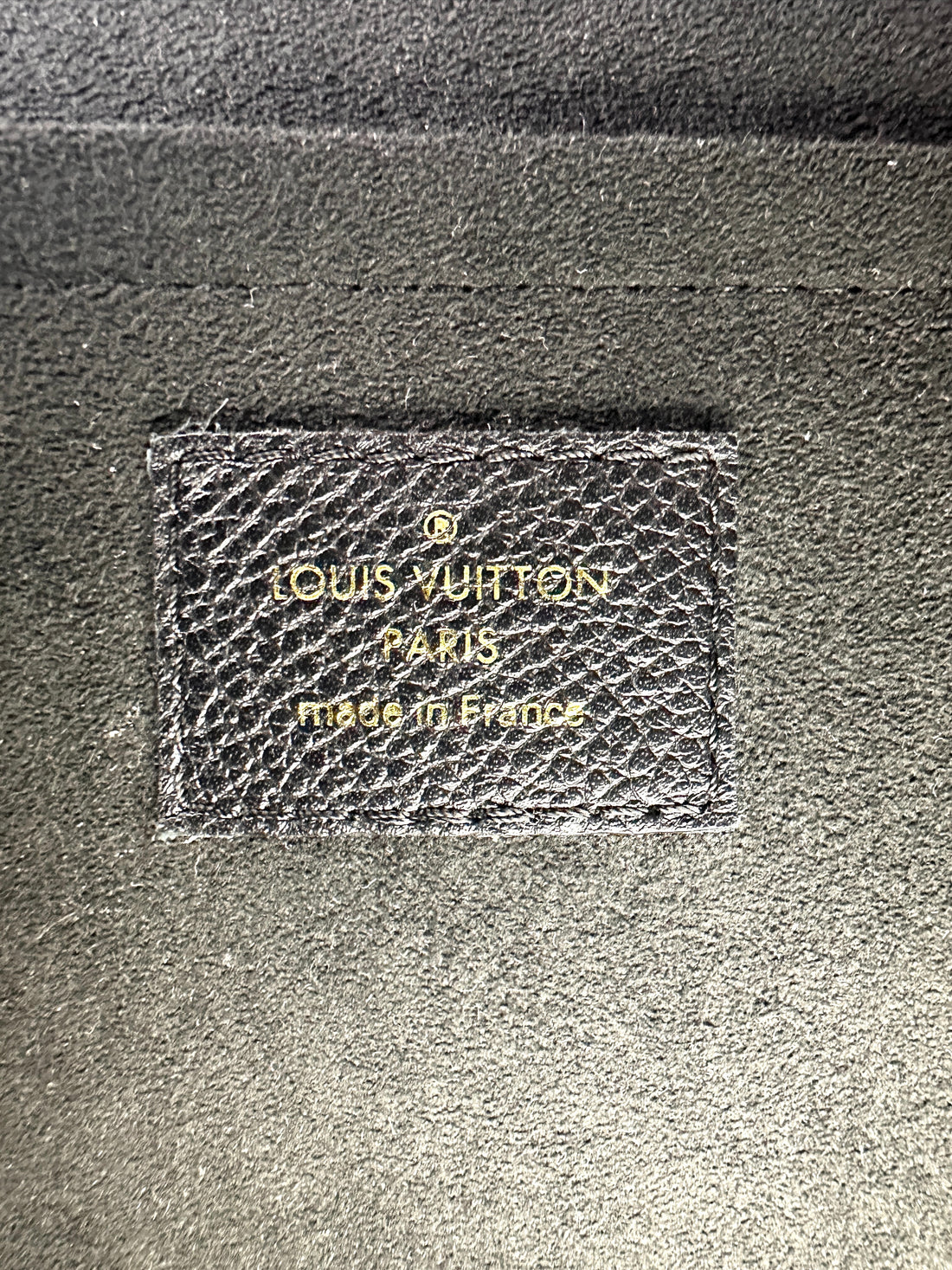 Louis Vuitton Saint Sulpice Black Monogram Empreinte Shoulder Bag LV2691